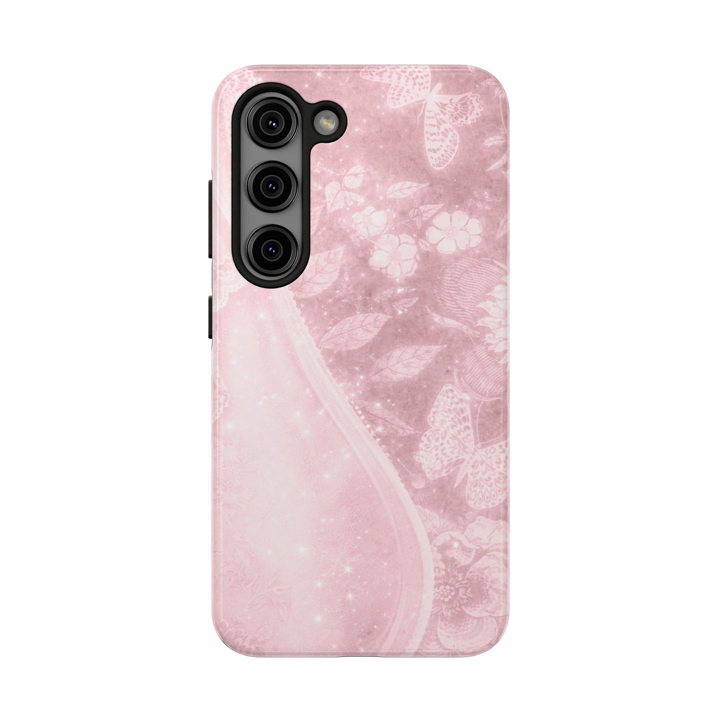 Pink Paisley - Protective Phone Case