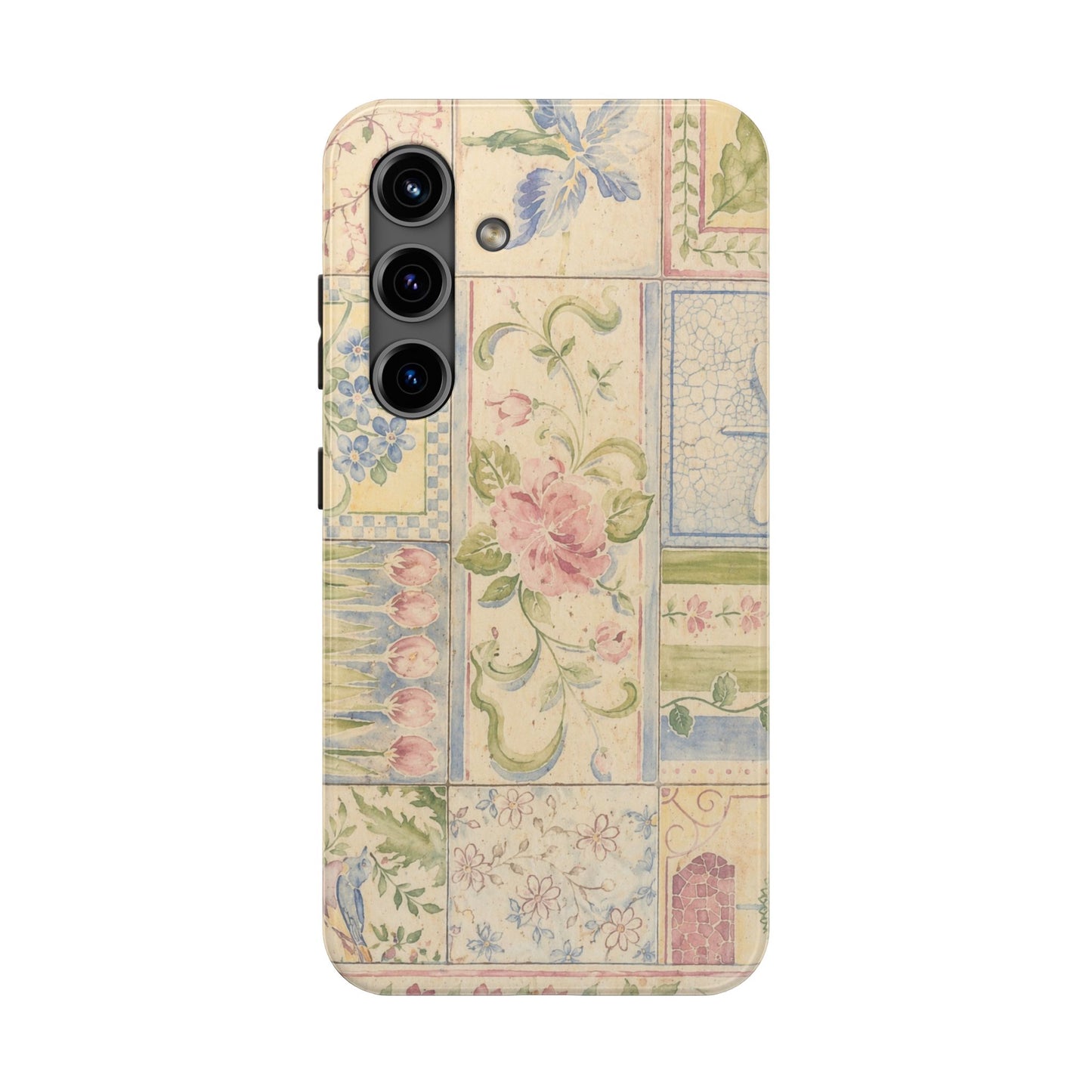 Floral Patchwork - Protective Phone Case