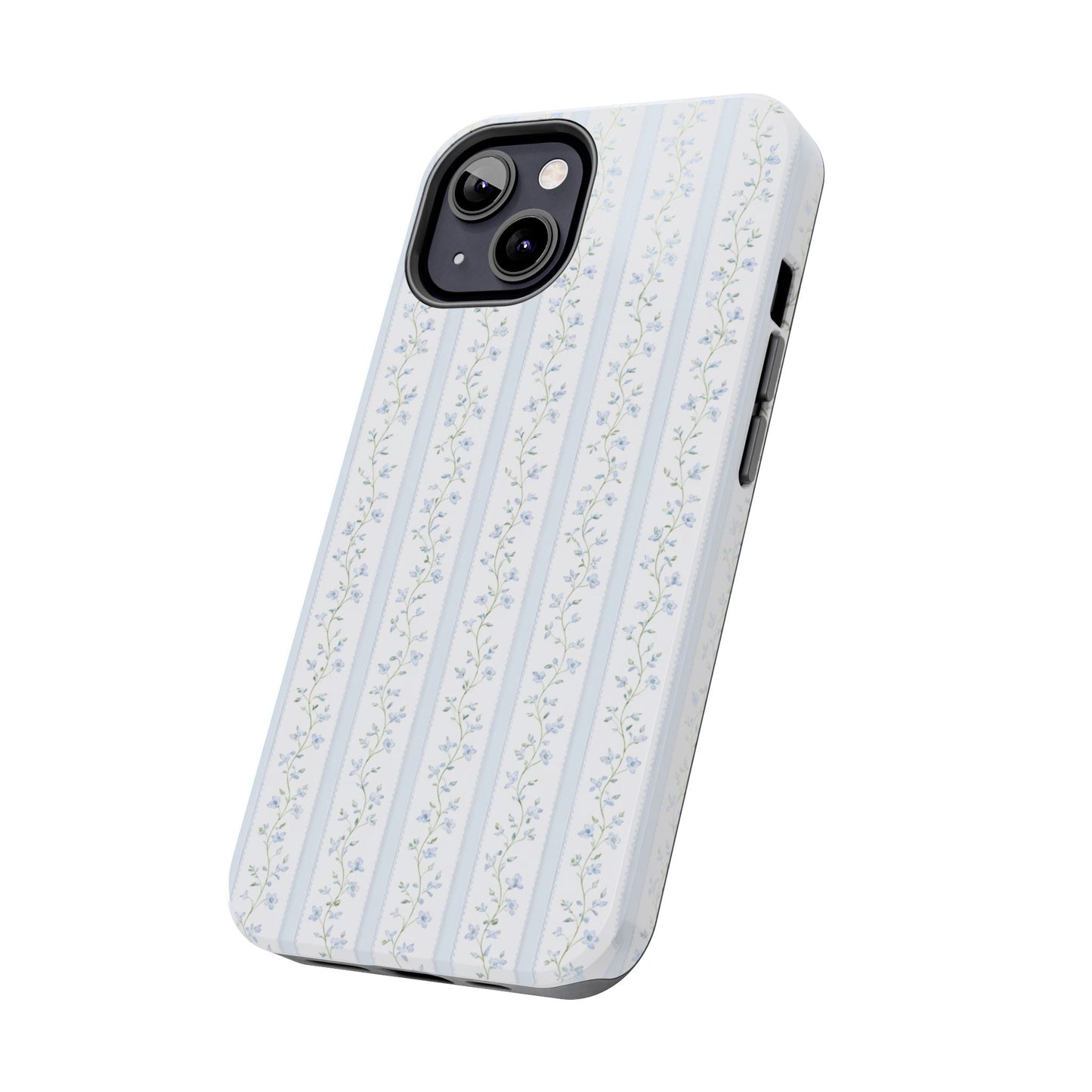 Vintage Blue Vine - Protective Phone Case