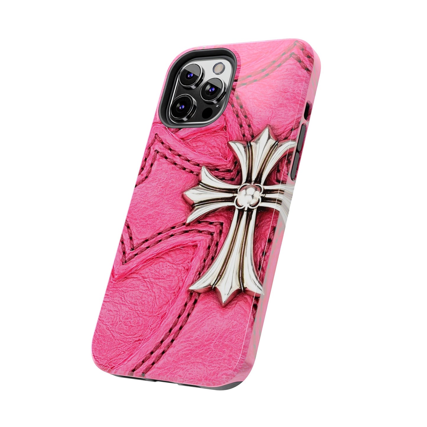 Pink Cross - Protective Phone Case