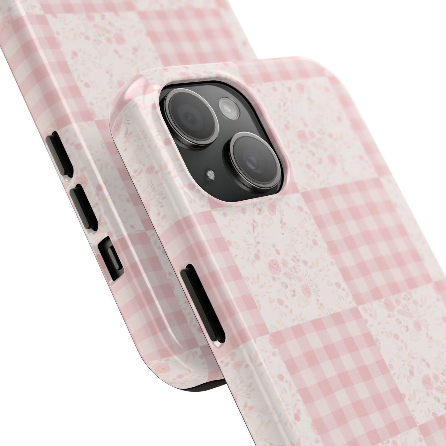 Baby Pink Quilt - Protective Phone Case
