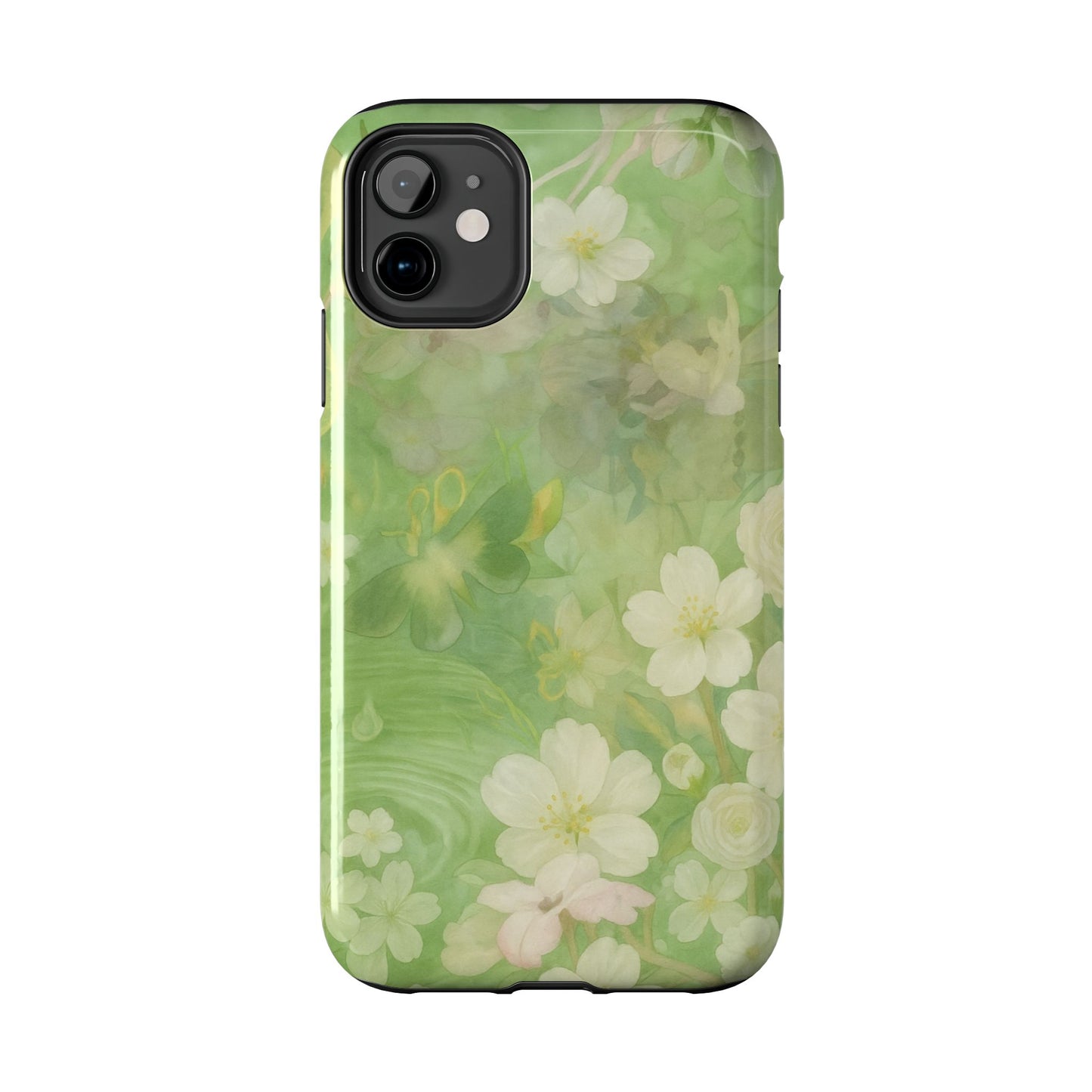 Sage Blossom - Protective Phone Case