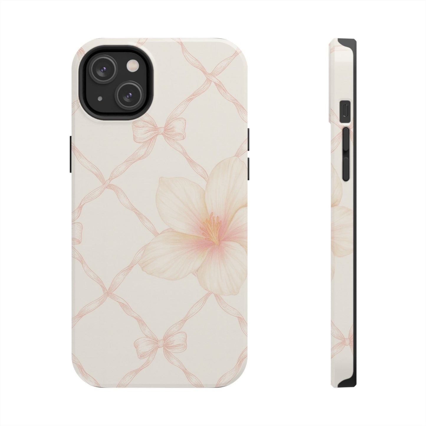 Bows and Botanical - Protective Phone Case