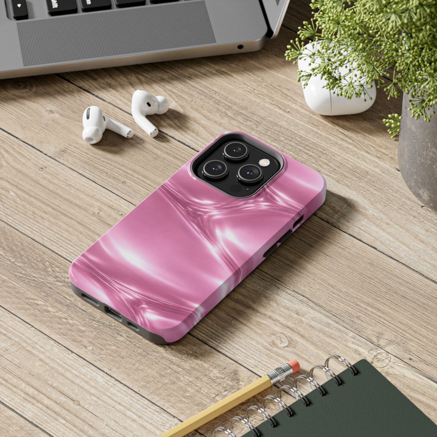 Pink Metallic - Protective Phone Case