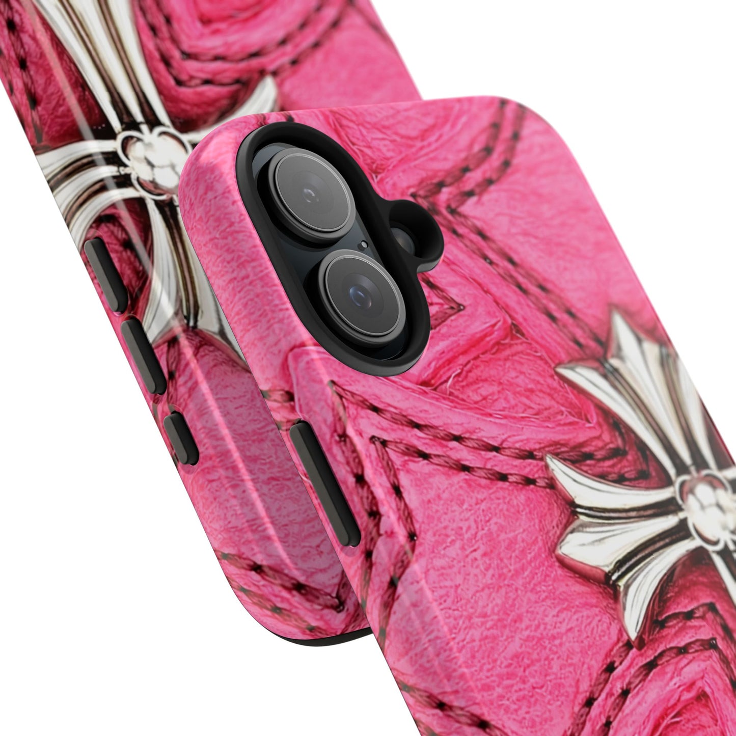 Pink Cross - Protective Phone Case