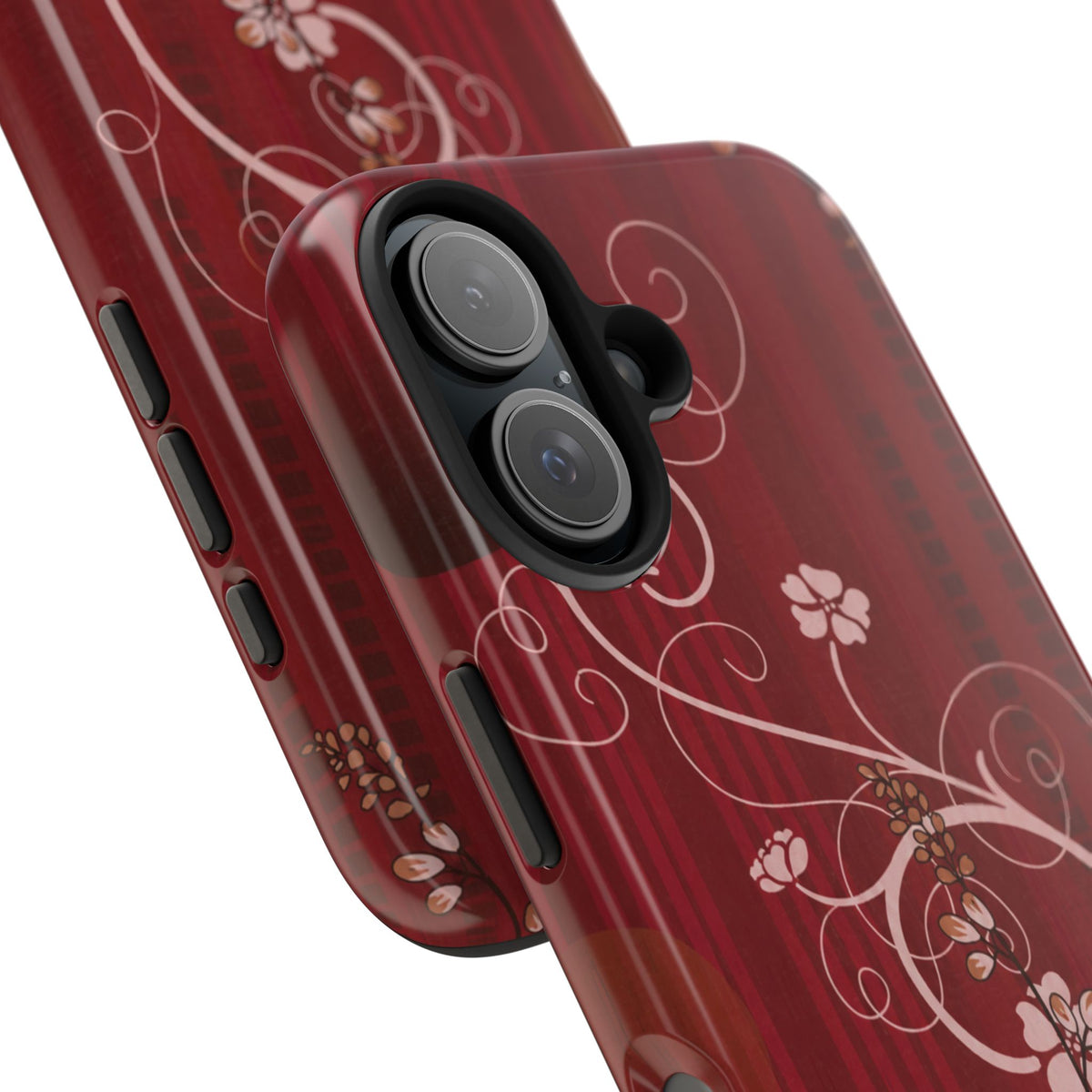 Crimson Bloom - Protective Phone Case