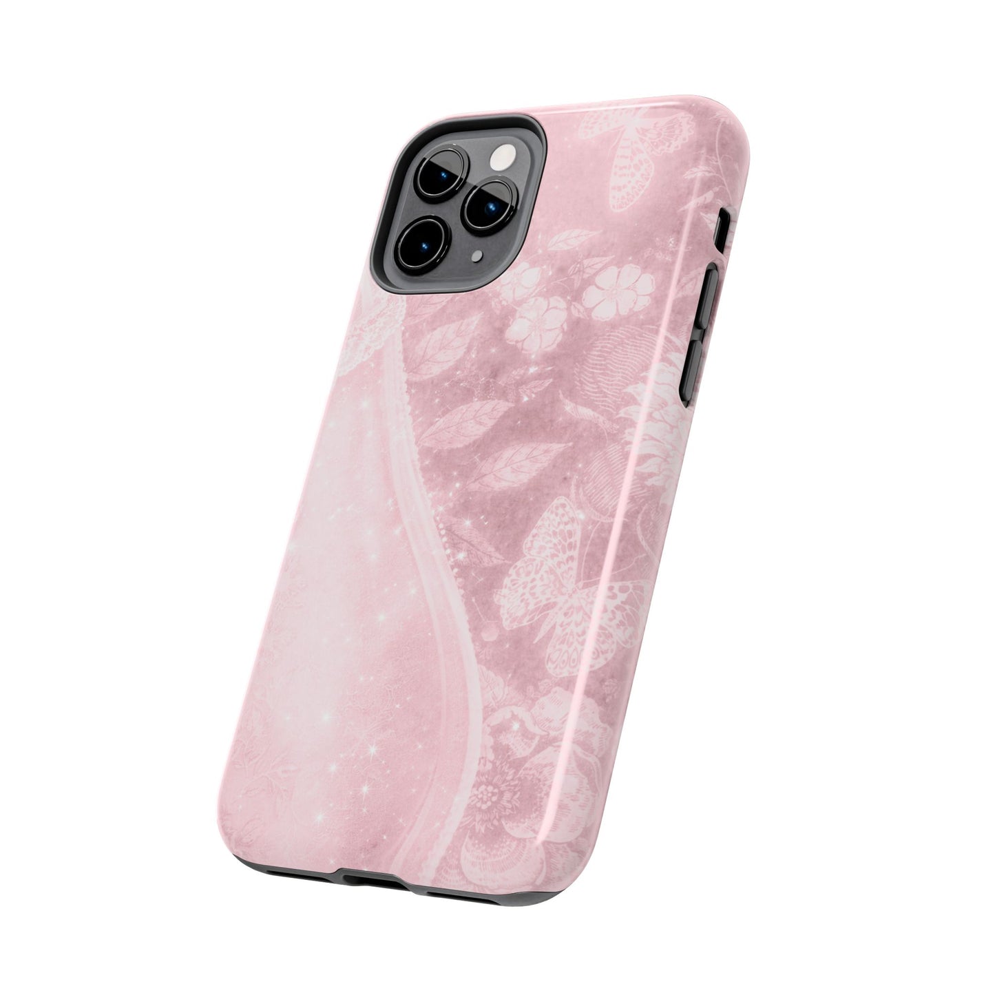 Pink Paisley - Protective Phone Case