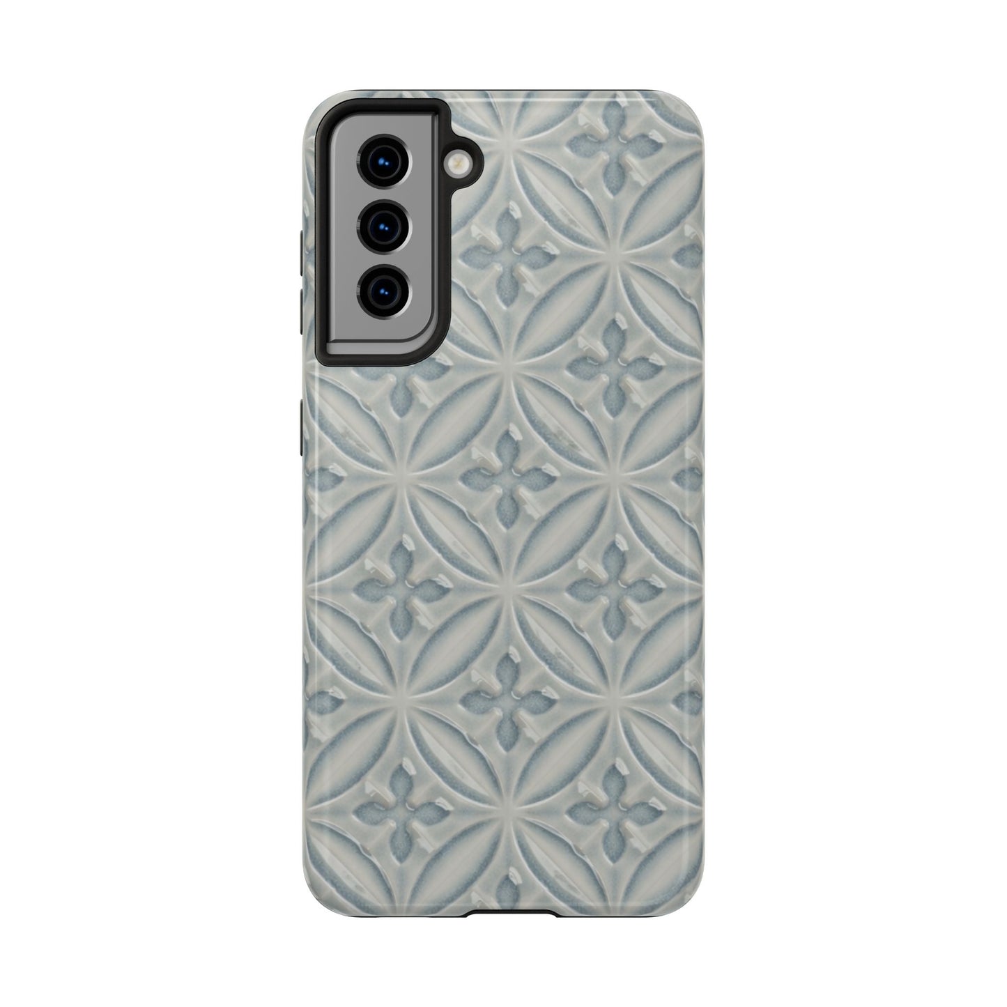 Vintage Blue Tile - Protective Phone Case