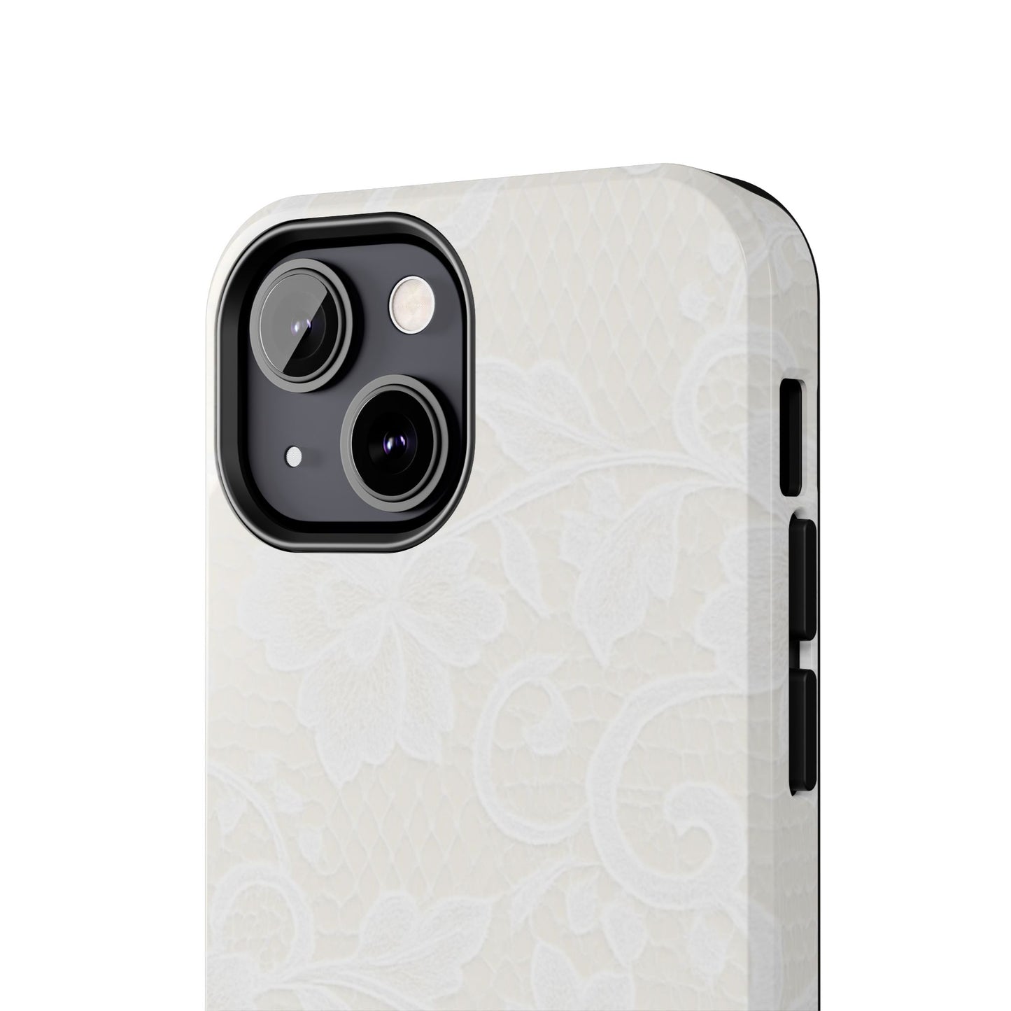 White Lace - Protective Phone Case
