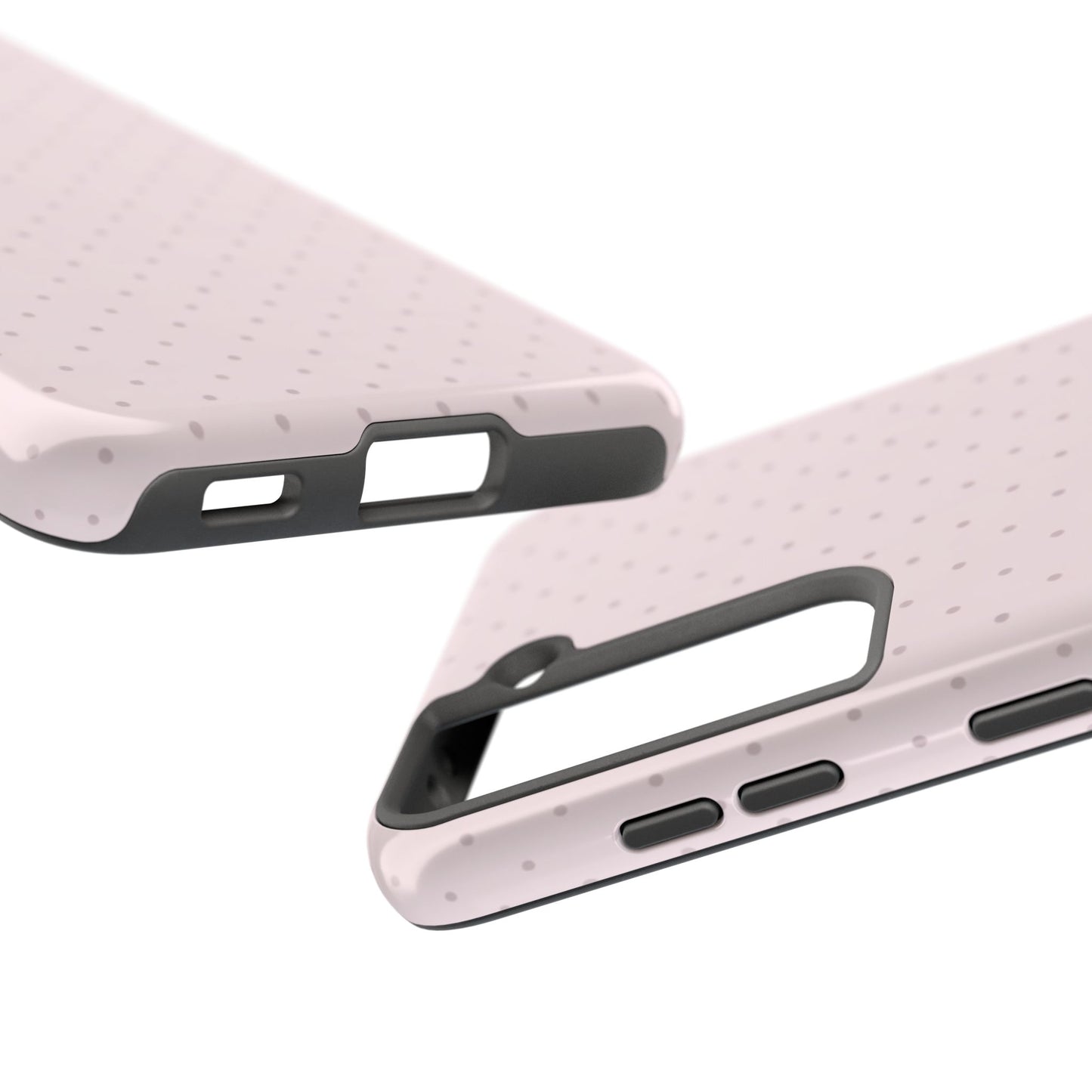 Blush Pink Polka Dot - Protective Phone Case