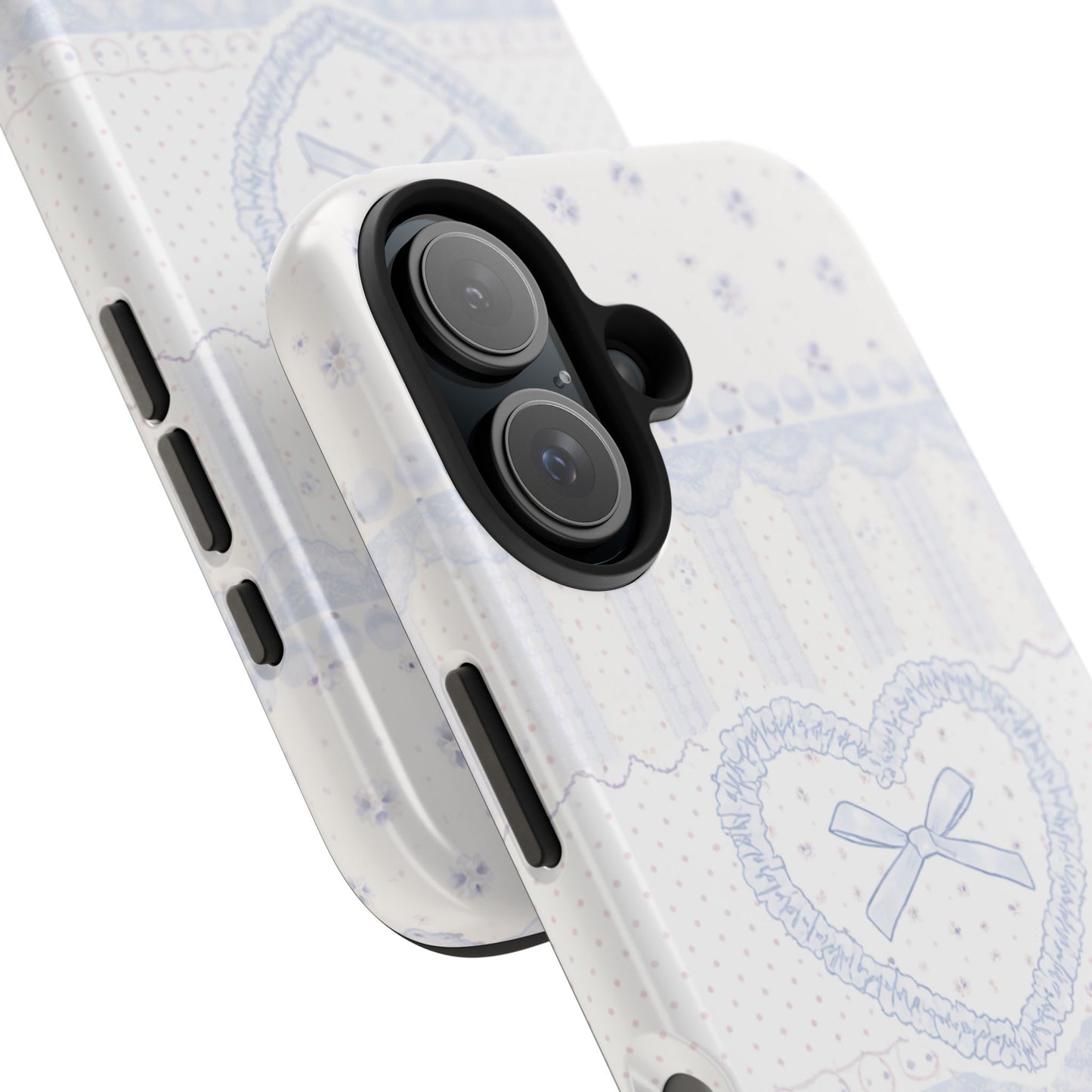 Coquette Blue Lace - Protective Phone Case