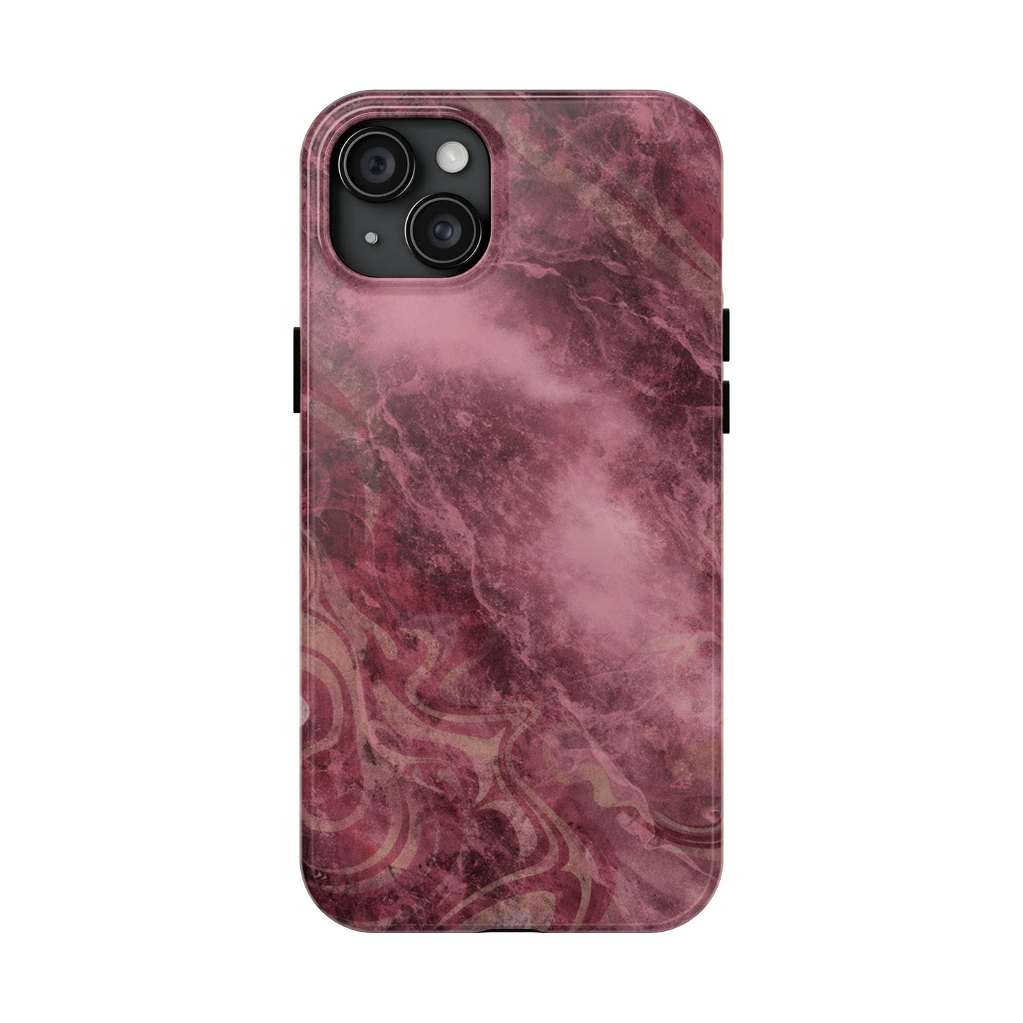 Marble Magenta - Protective Phone Case