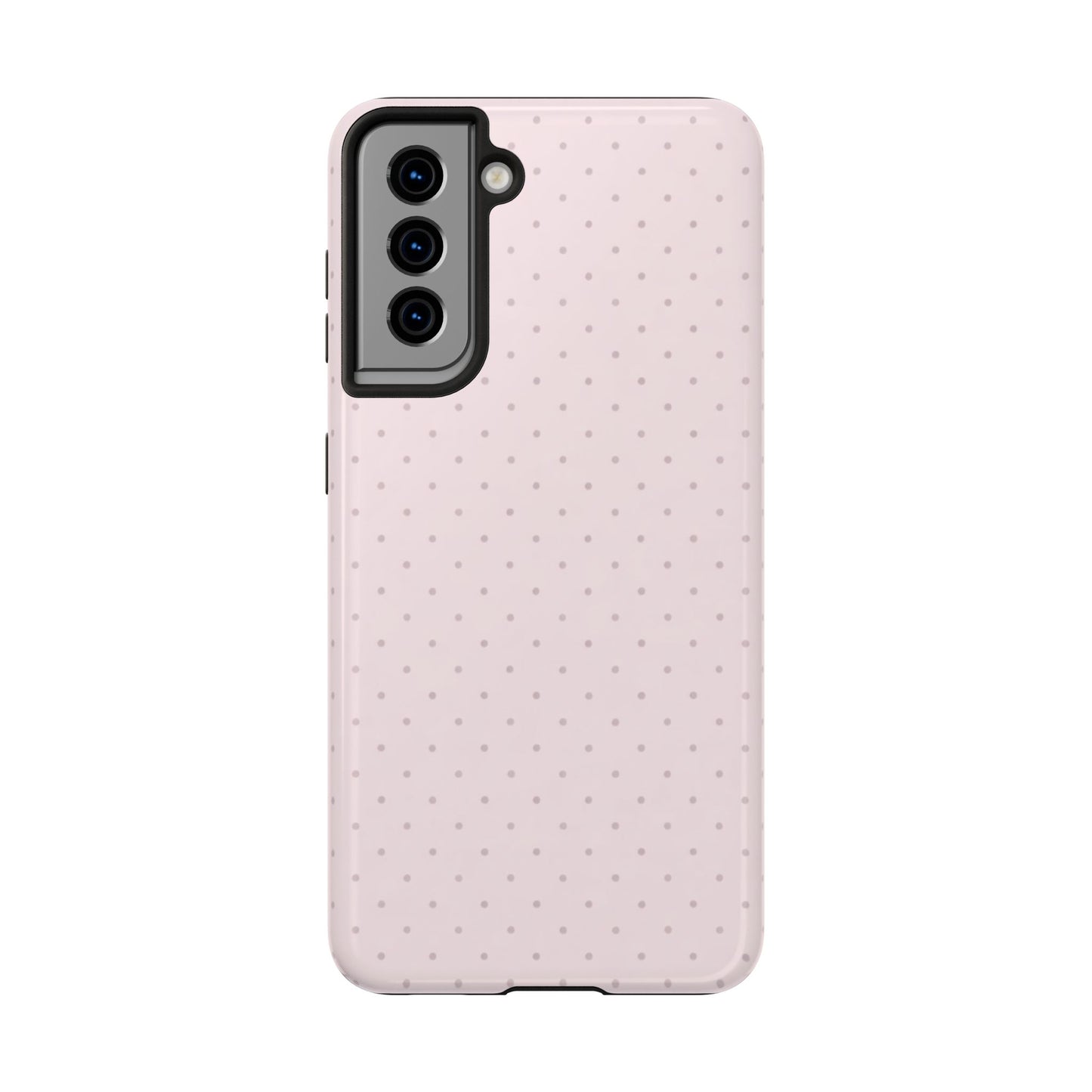 Blush Pink Polka Dot - Protective Phone Case