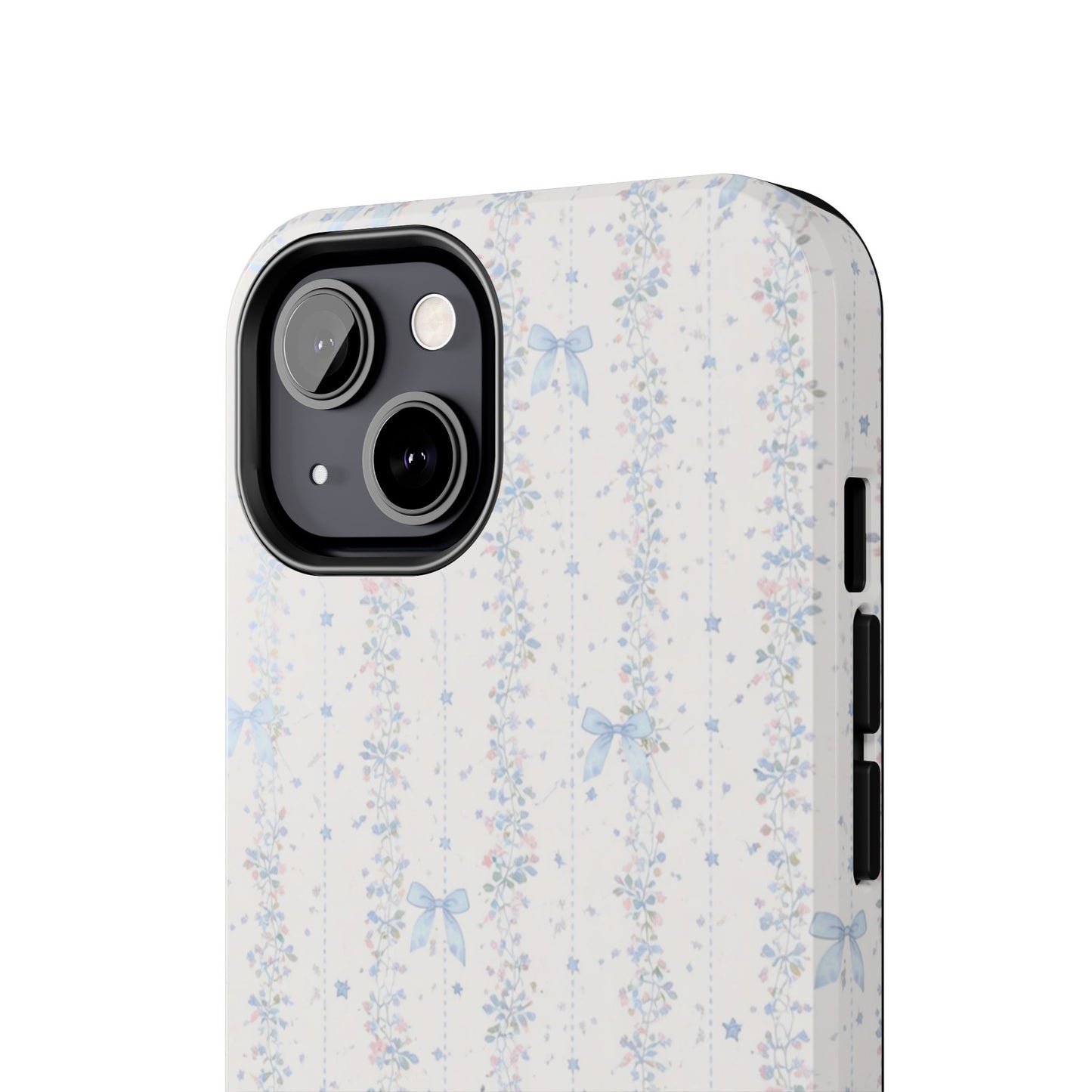 Bows and Stripes - Protective Phone Case