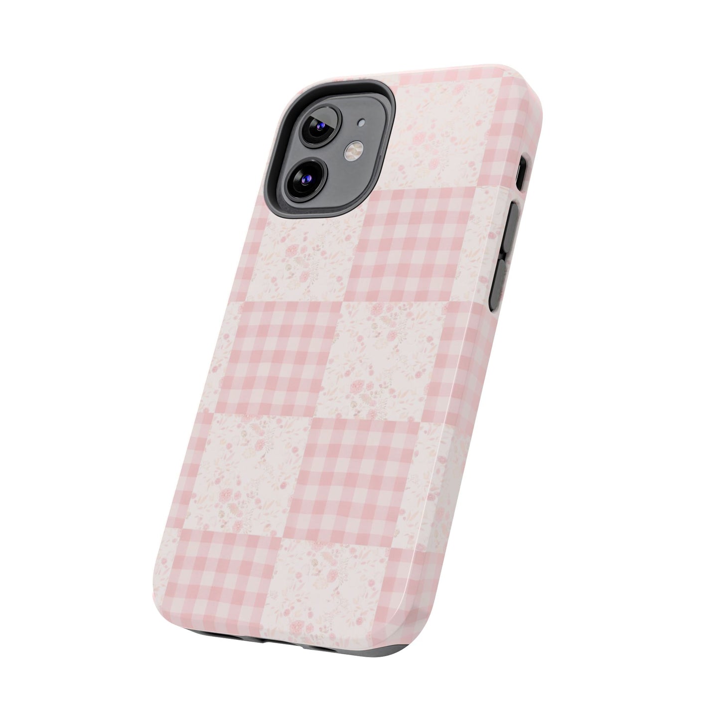 Baby Pink Quilt - Protective Phone Case