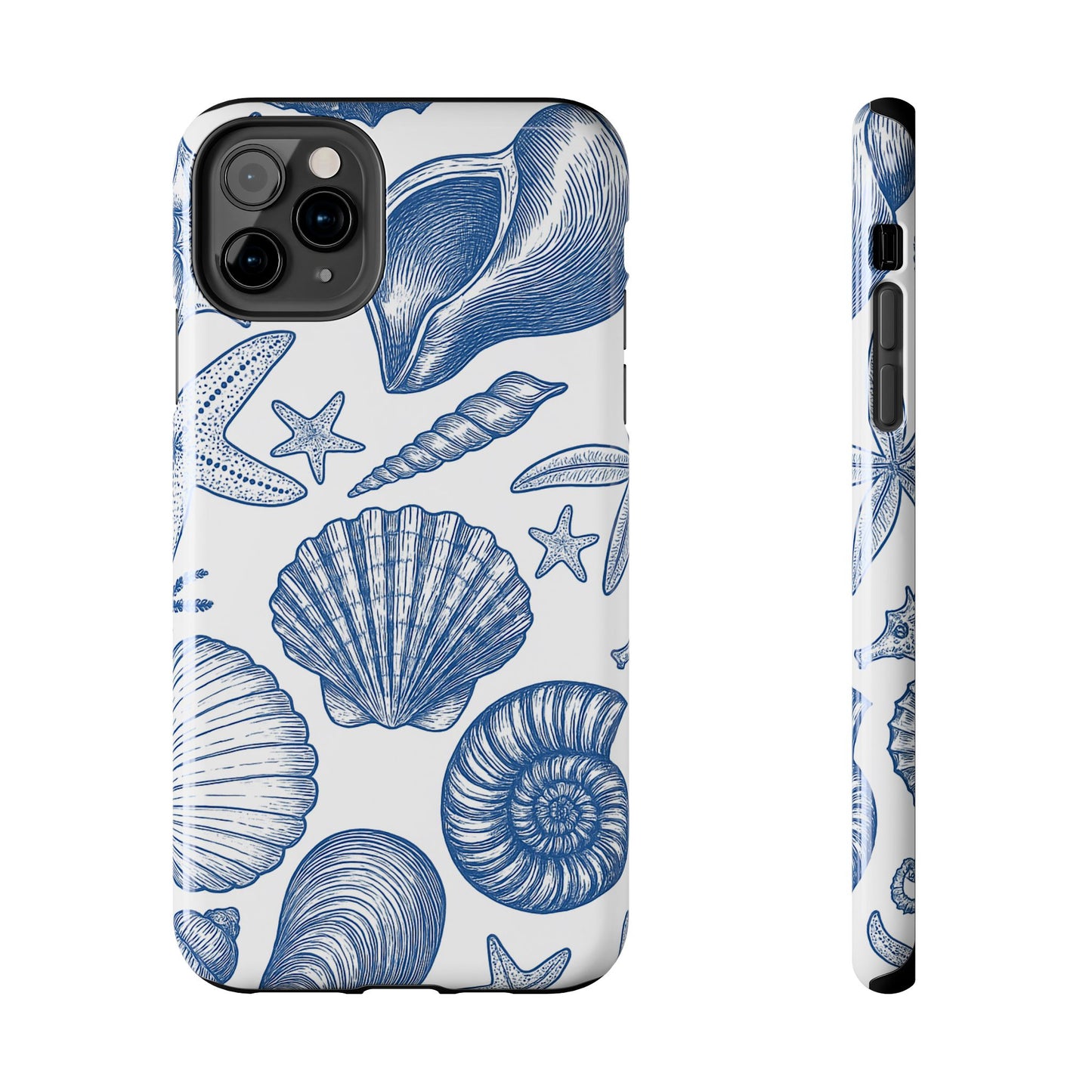Seashells by the Shore - Protective Phone Case
