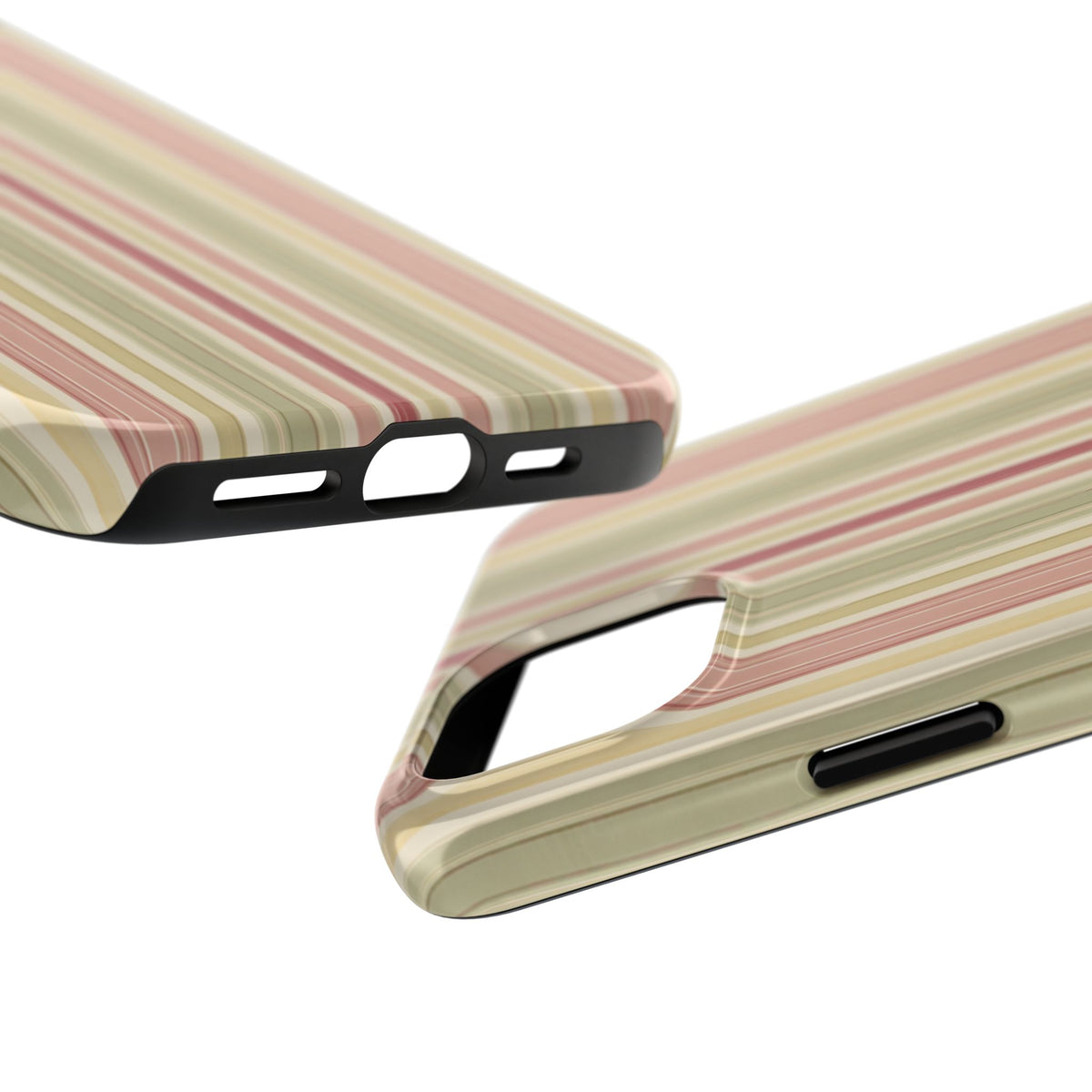 Rosewood Stripe - Protective Phone Case