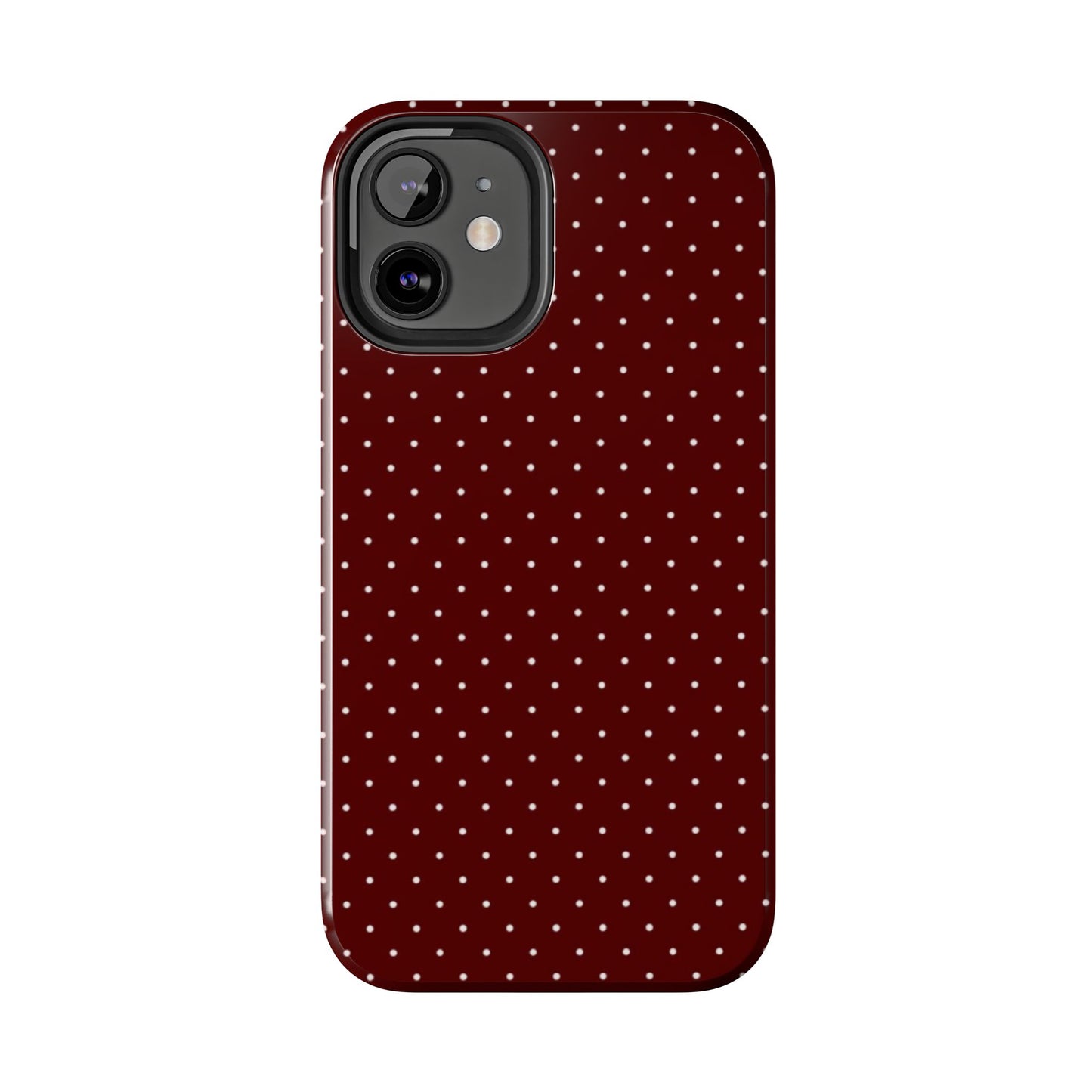 Red Polka Dots - Protective Phone Case