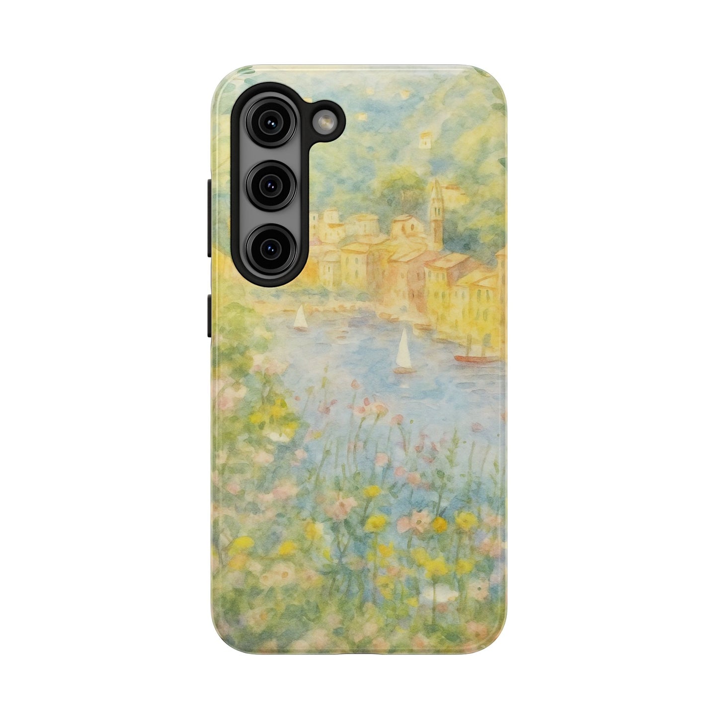 Mediterranean Seaside - Protective Phone Case