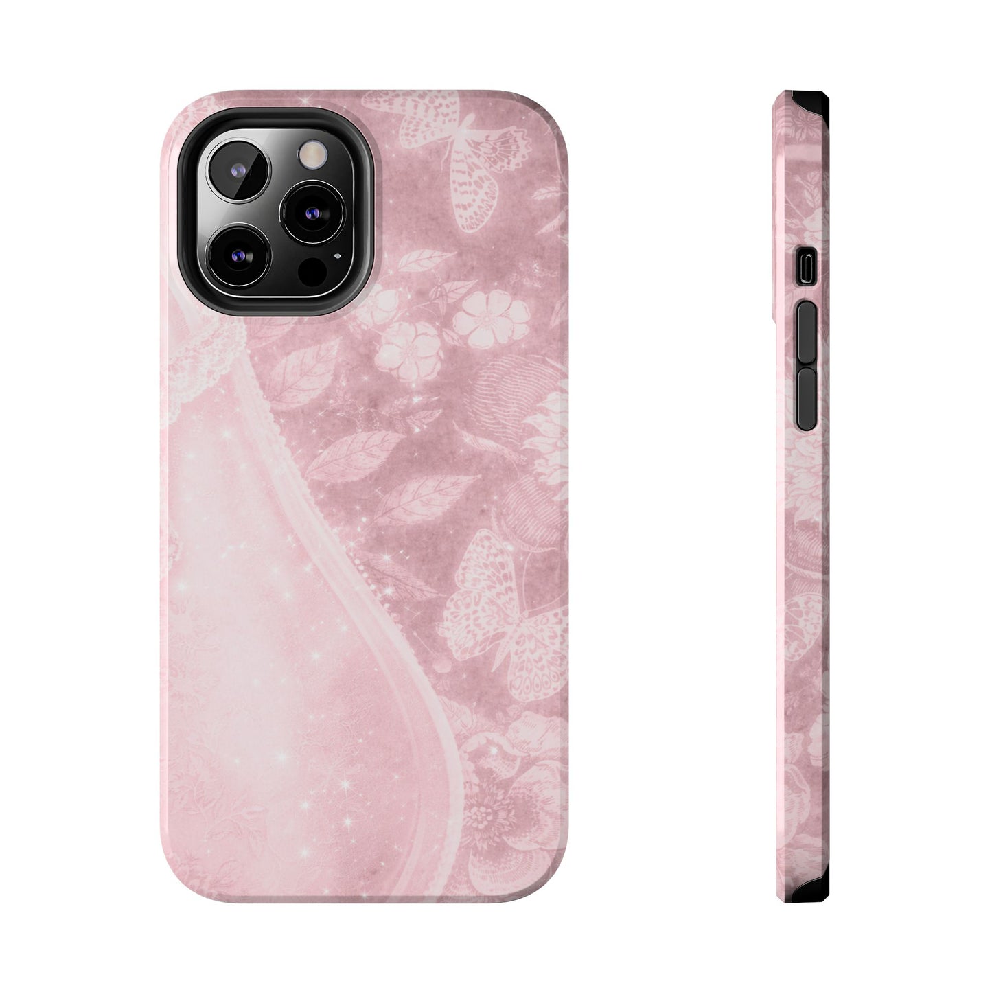 Pink Paisley - Protective Phone Case