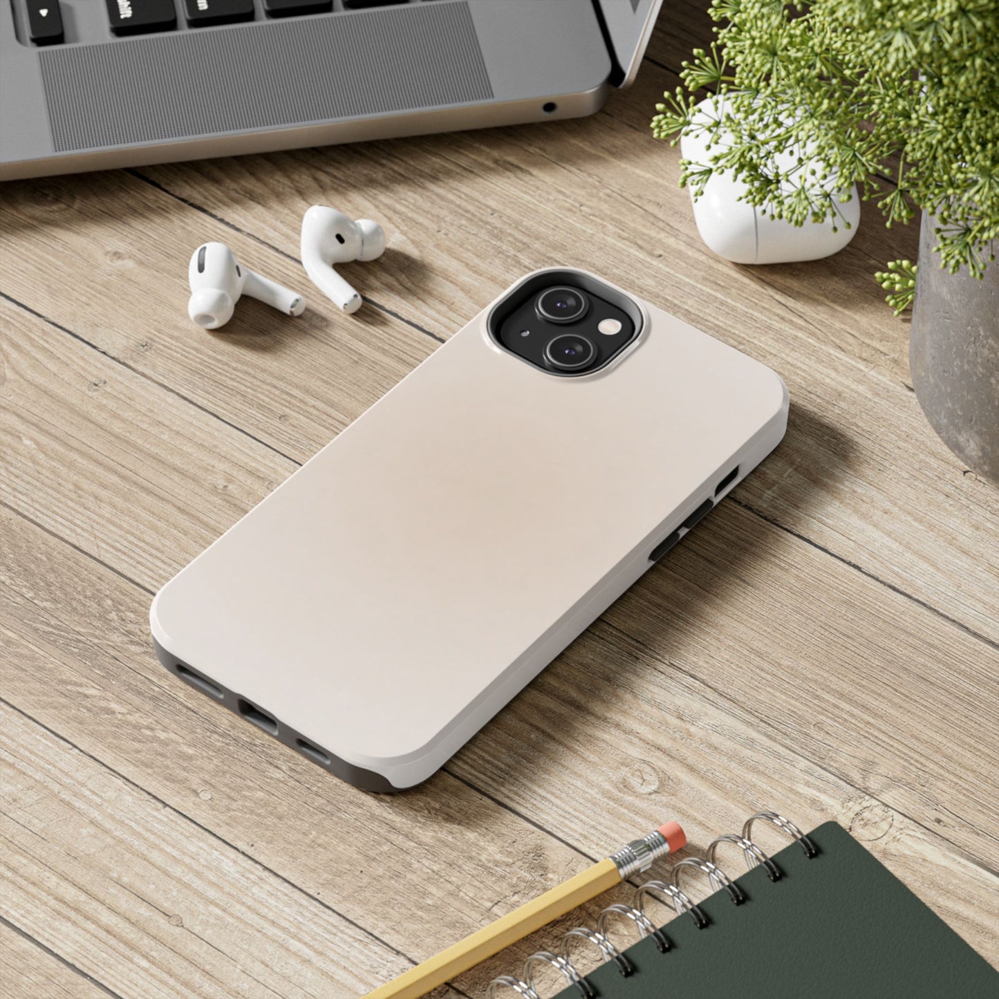 Beige Ombre - Protective Phone Case