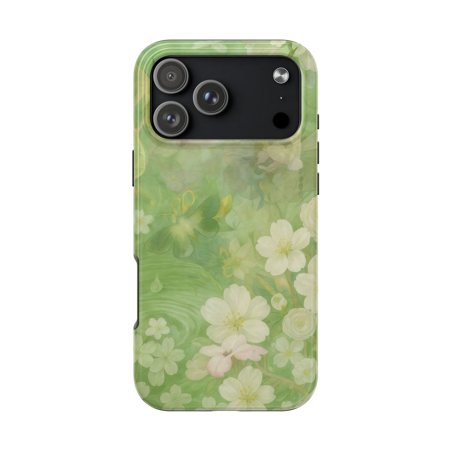 Sage Blossom - Protective Phone Case