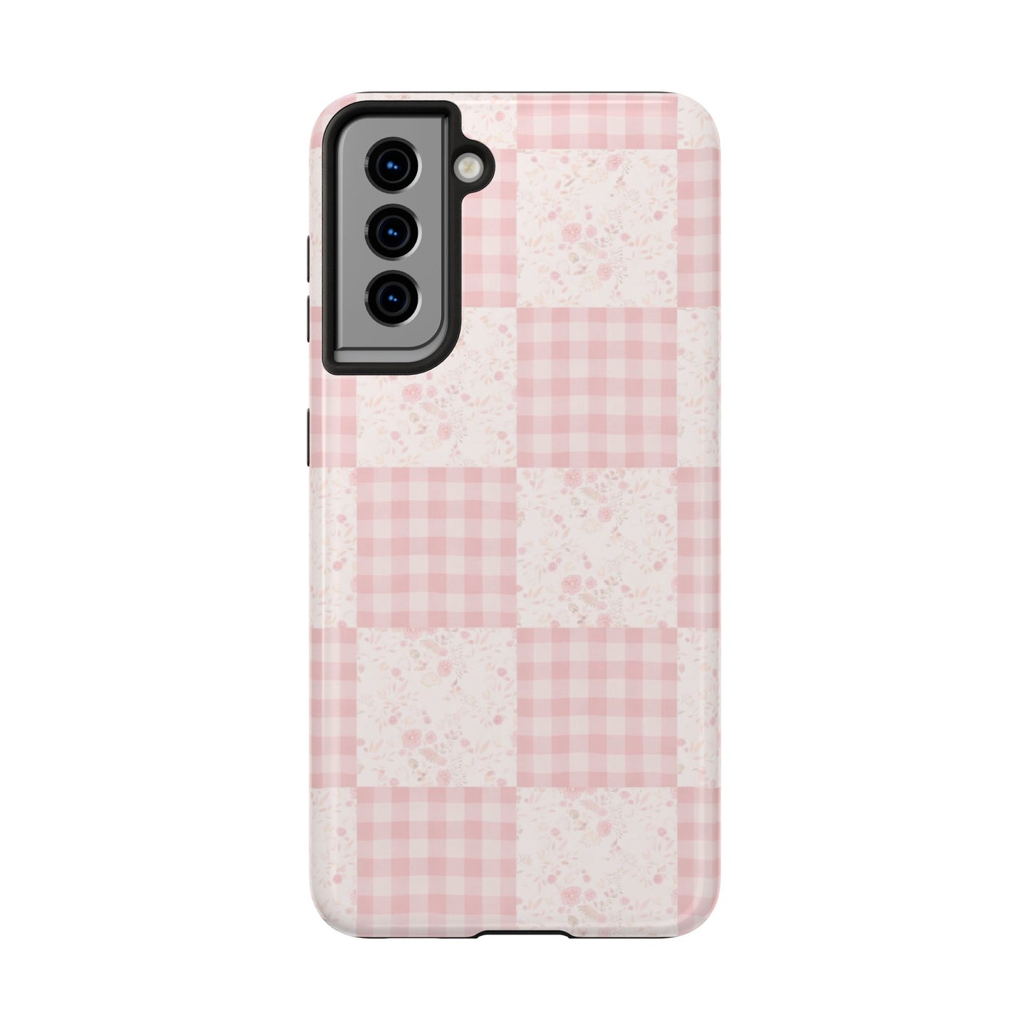 Baby Pink Quilt - Protective Phone Case