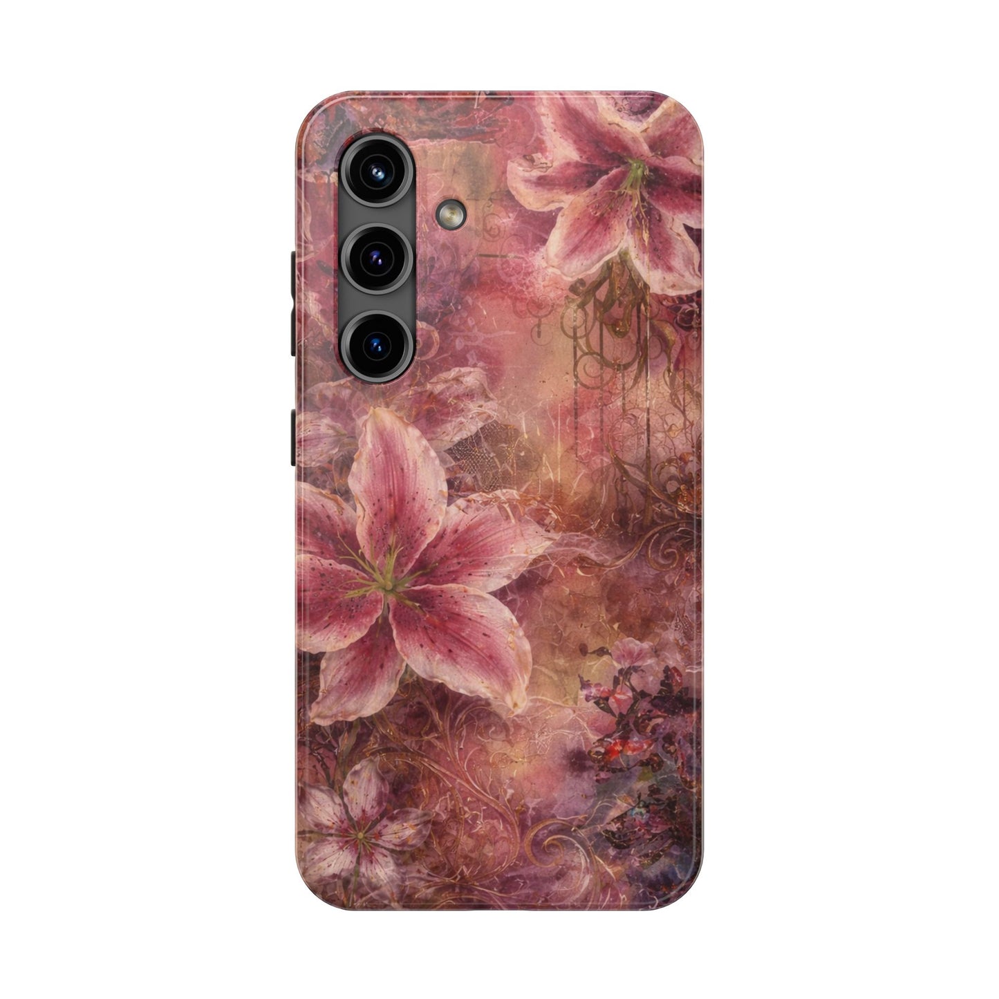 Vintage Lily - Protective Phone Case