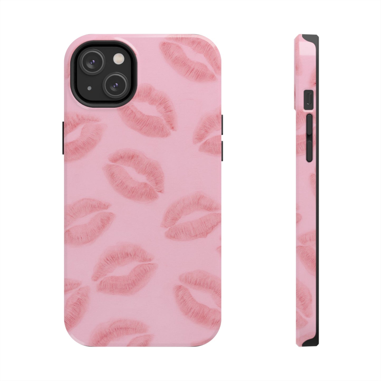 Pink Rosy Kisses - Protective Phone Case