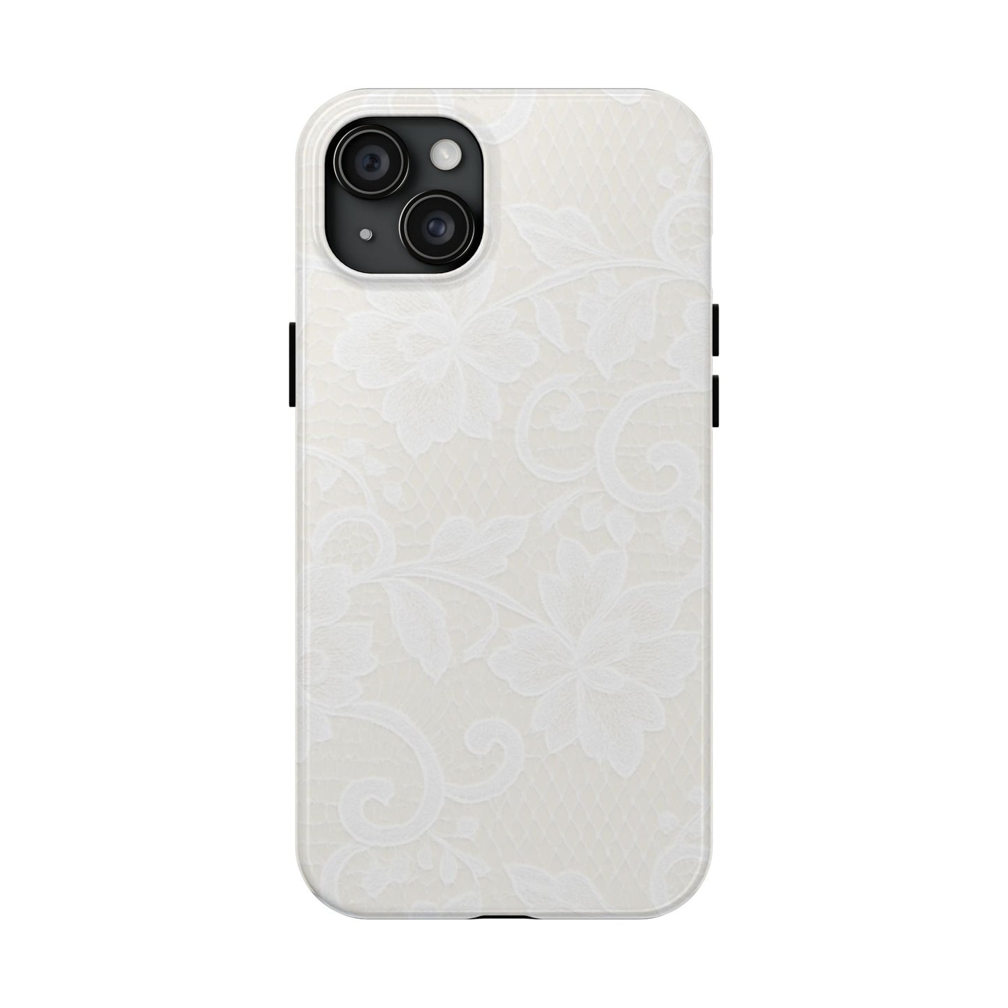 White Lace - Protective Phone Case