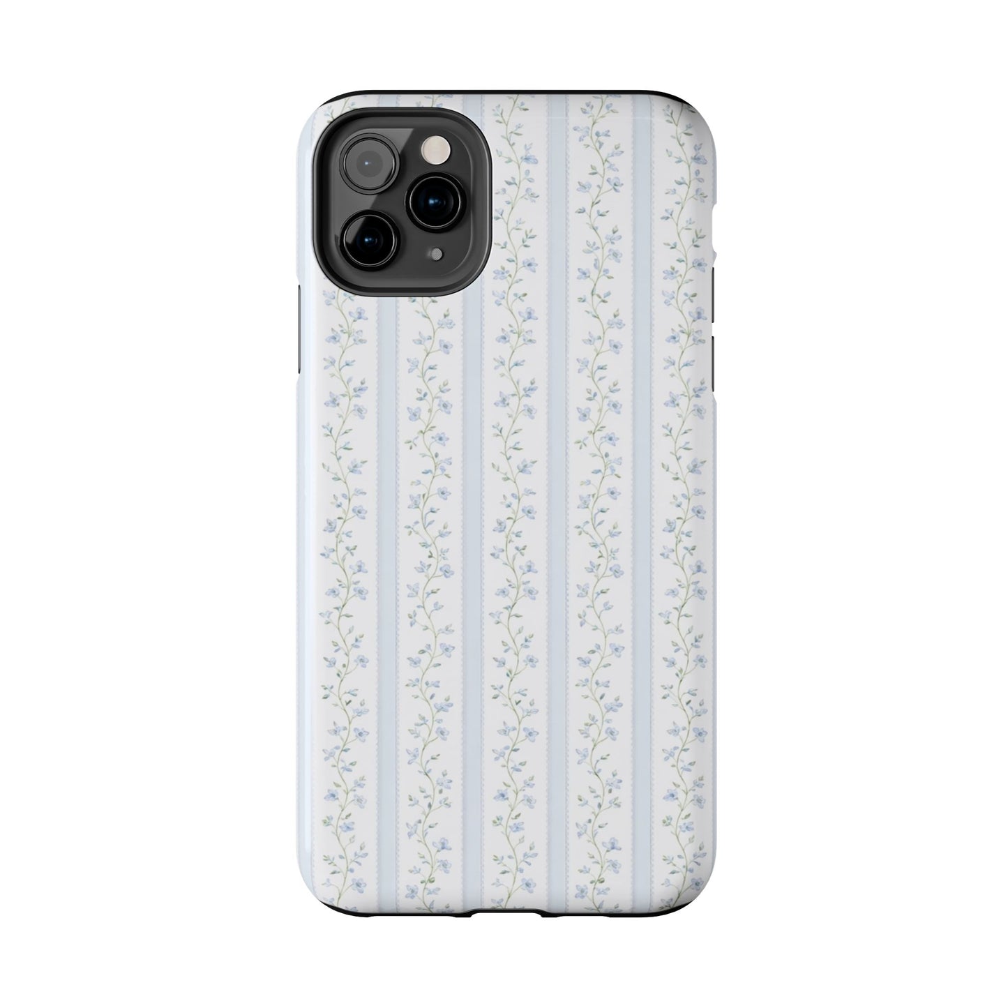 Vintage Blue Vine - Protective Phone Case