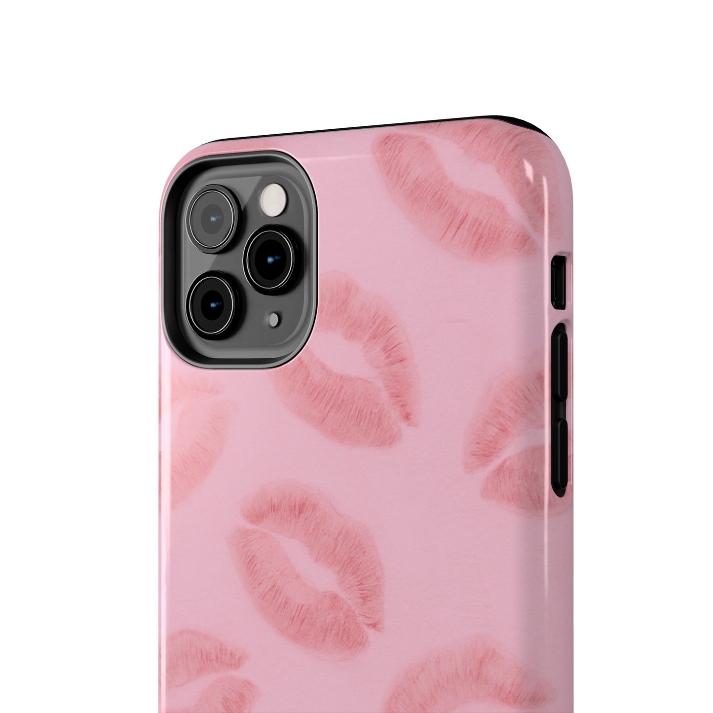 Pink Rosy Kisses - Protective Phone Case