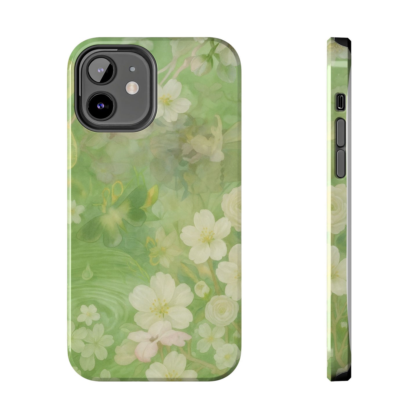 Sage Blossom - Protective Phone Case