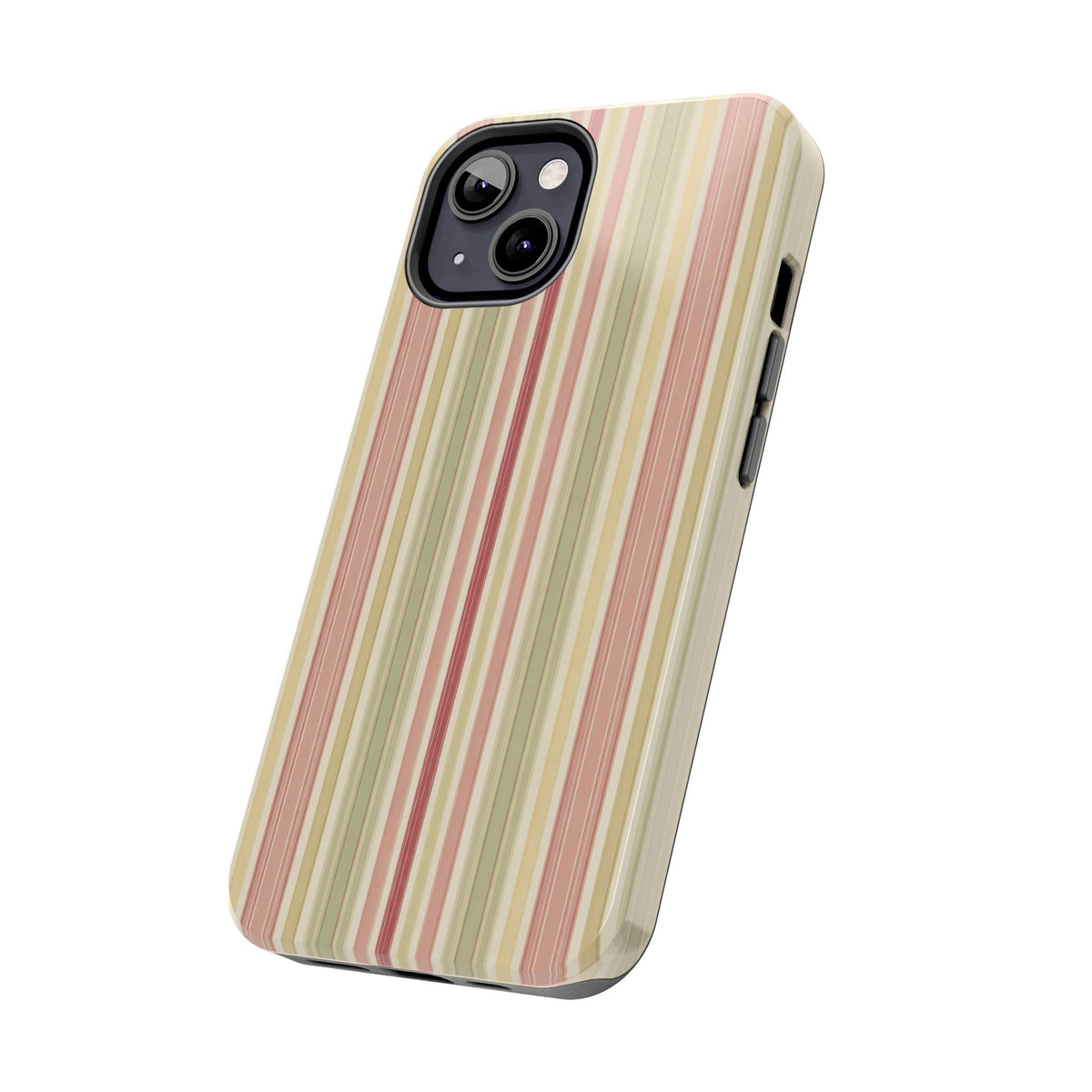 Rosewood Stripe - Protective Phone Case