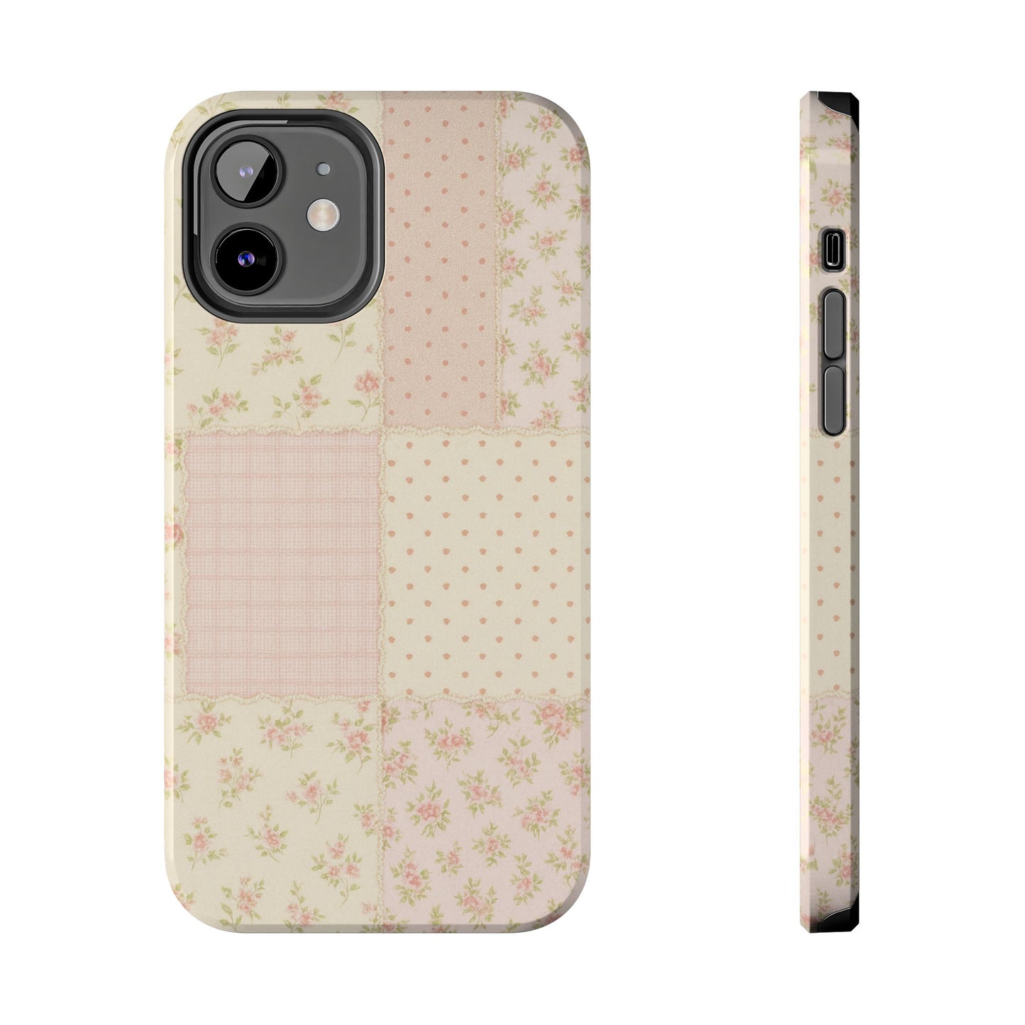 Floral Patchwork Quilt - Protective Phone Case