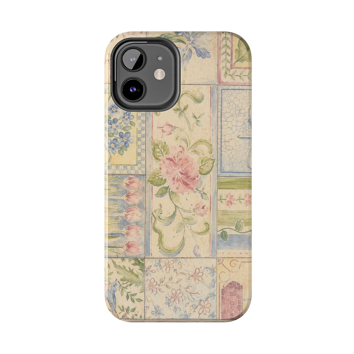 Floral Patchwork - Protective Phone Case