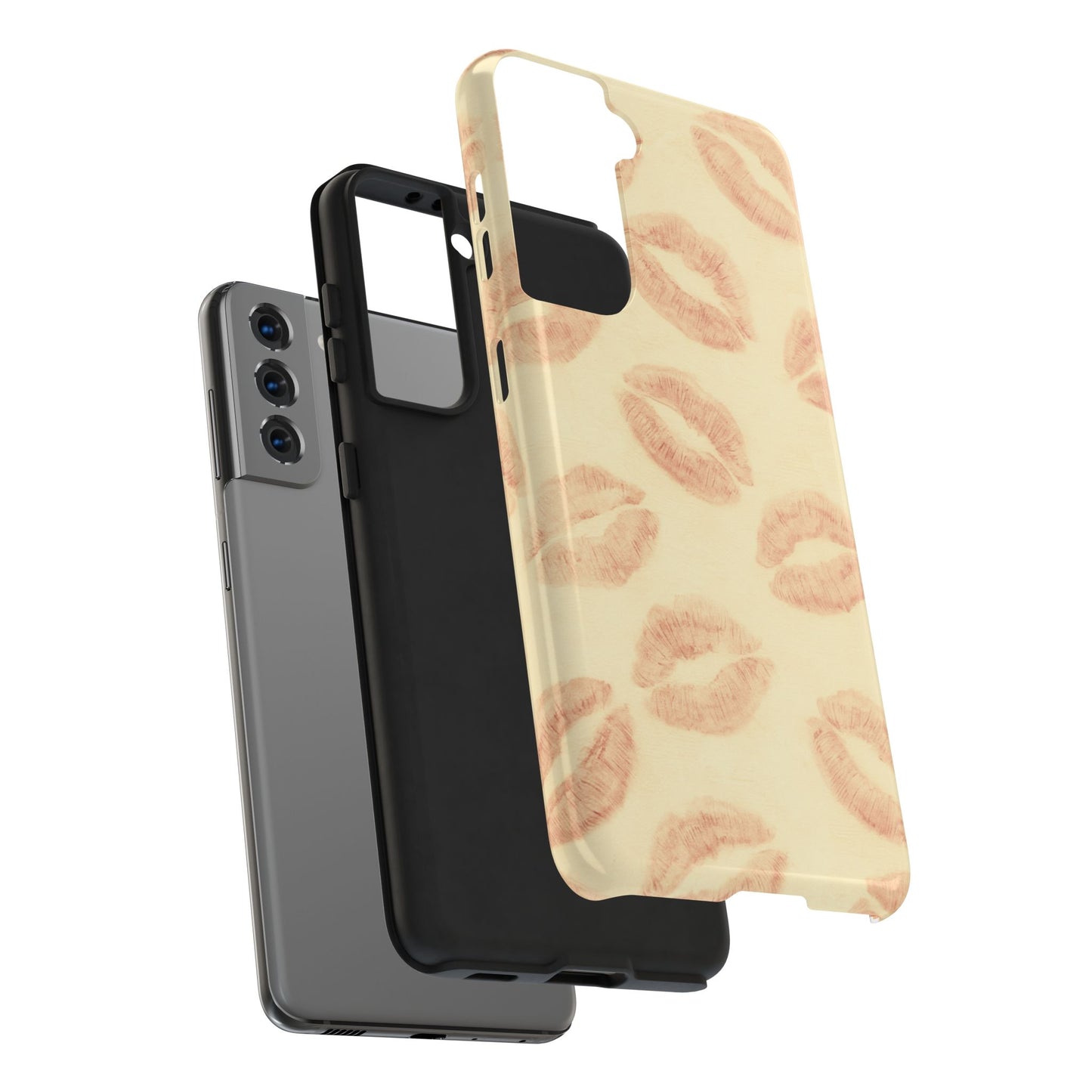 Rosy Kisses - Protective Phone Case