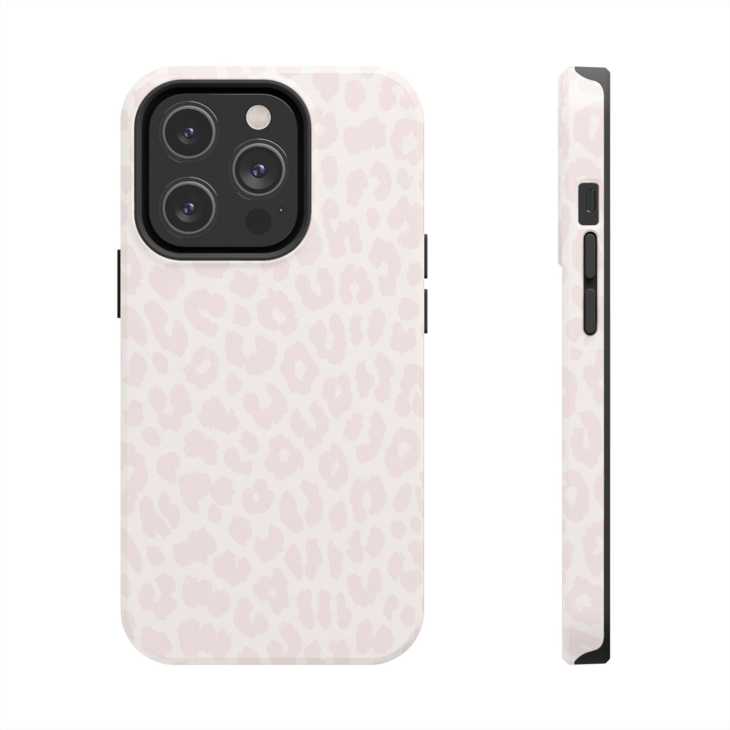 Petal Pink Leopard - Protective Phone Case