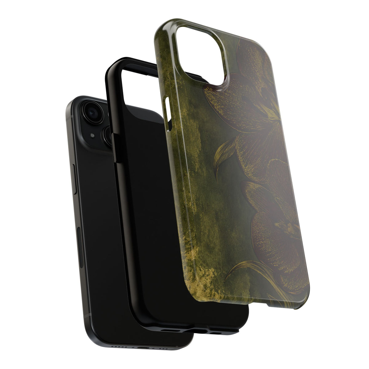 Olive Orchid - Protective Phone Case