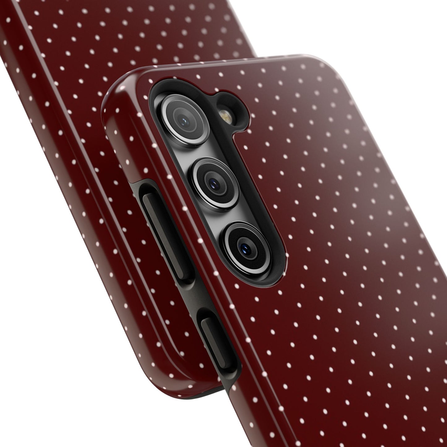 Red Polka Dots - Protective Phone Case