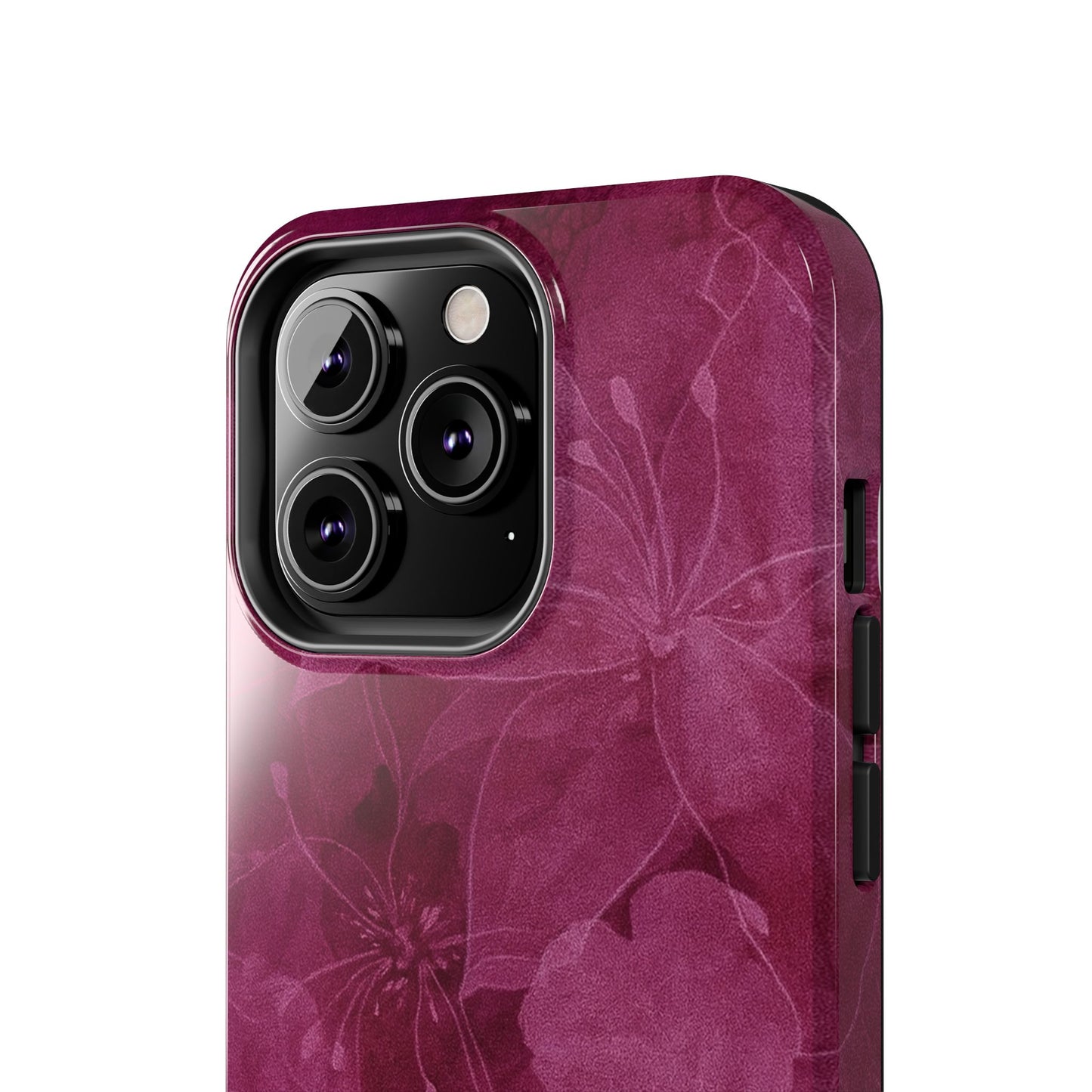 Magenta Petals - Protective Phone Case