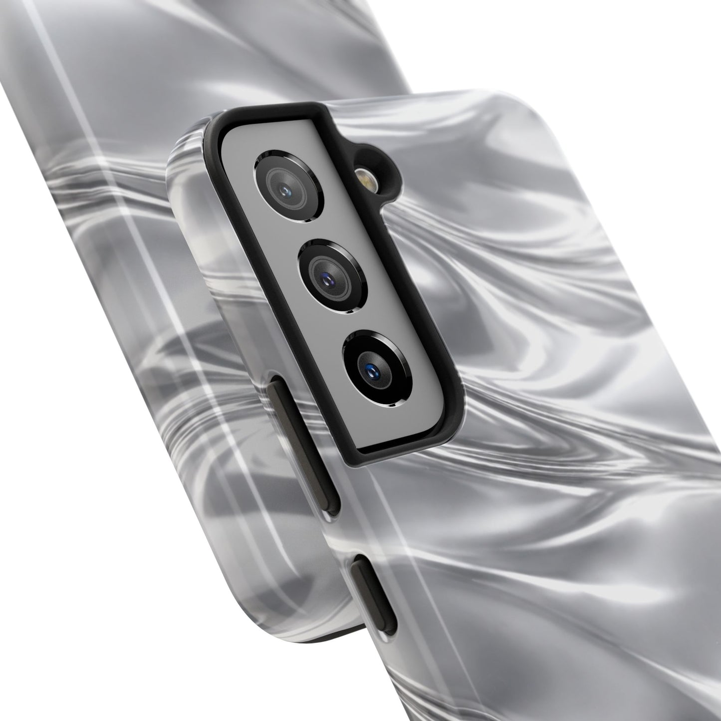 Silver Metallic - Protective Phone Case
