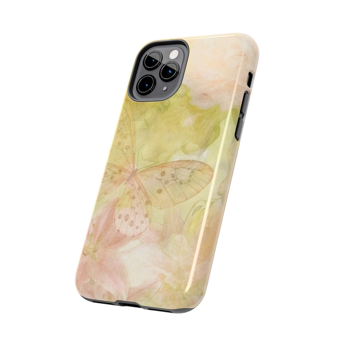 Rose Butterfly - Protective Phone Case
