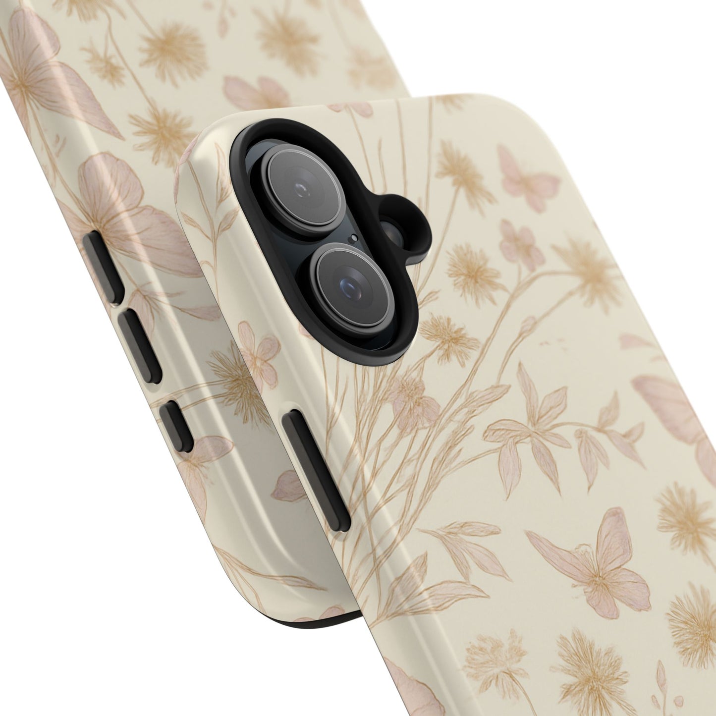 Floral Flutter - Protective Phone Case