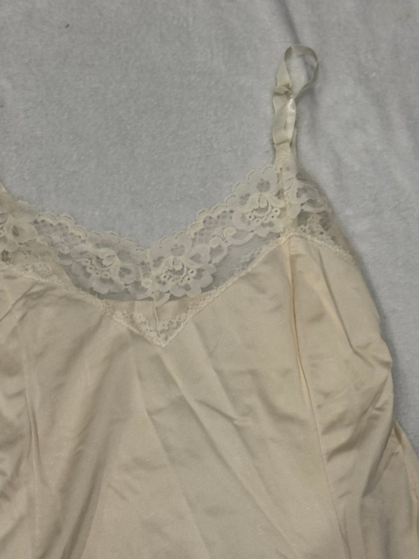 Fitted Slip Cami with Lace