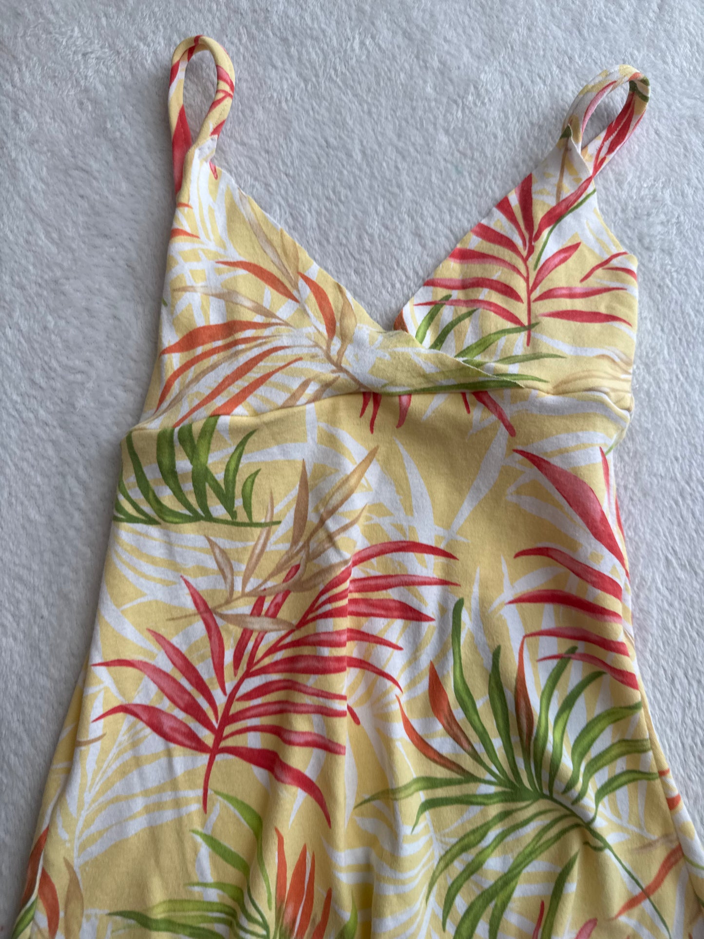 Yellow Beachy Cami Top