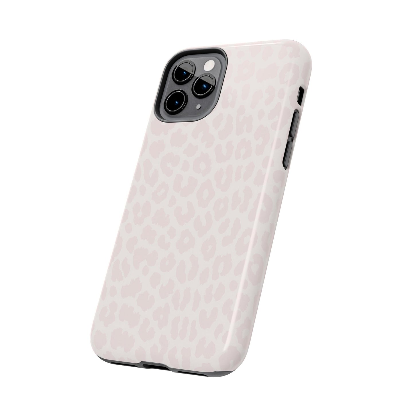 Petal Pink Leopard - Protective Phone Case