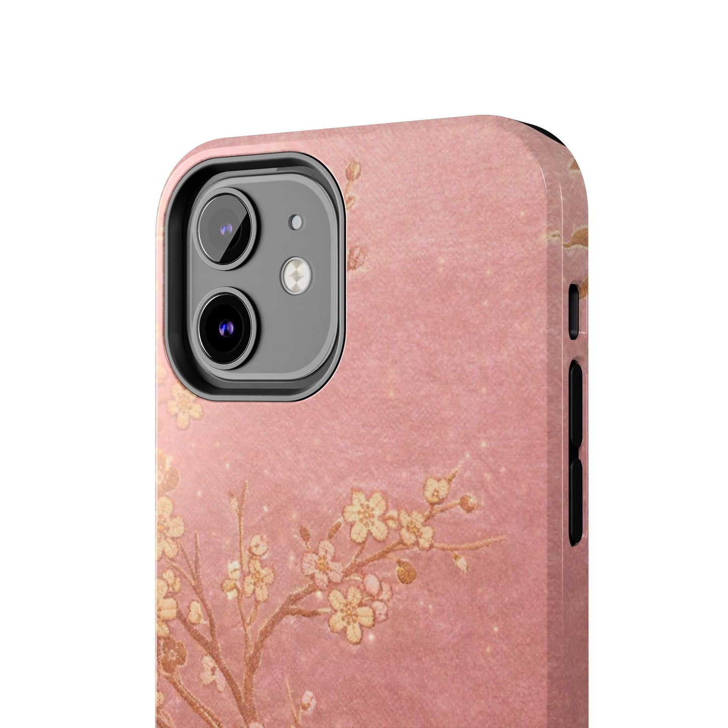 Pink Gold Cherry Blossom - Protective Phone Case
