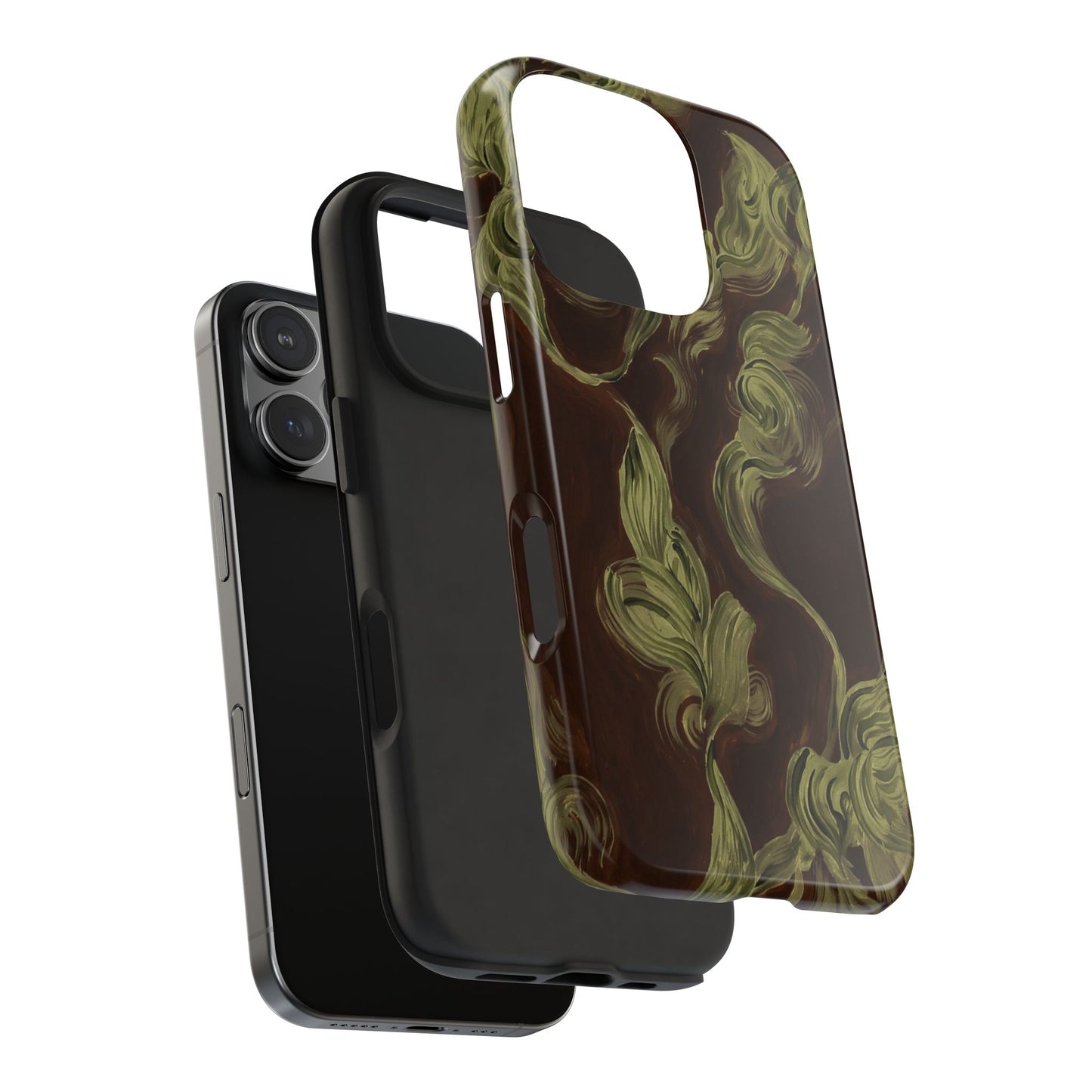 Magnolia Stained Glass - Protective Phone Case