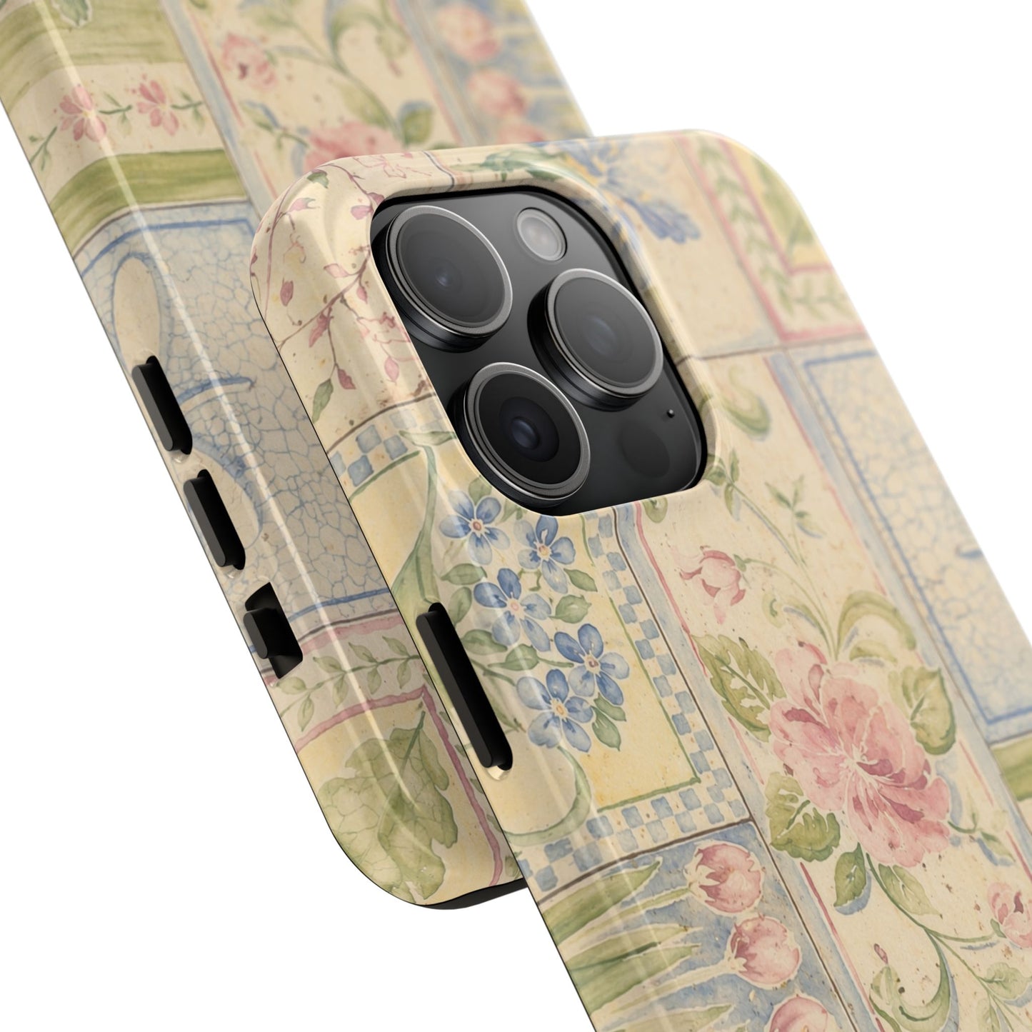 Floral Patchwork - Protective Phone Case